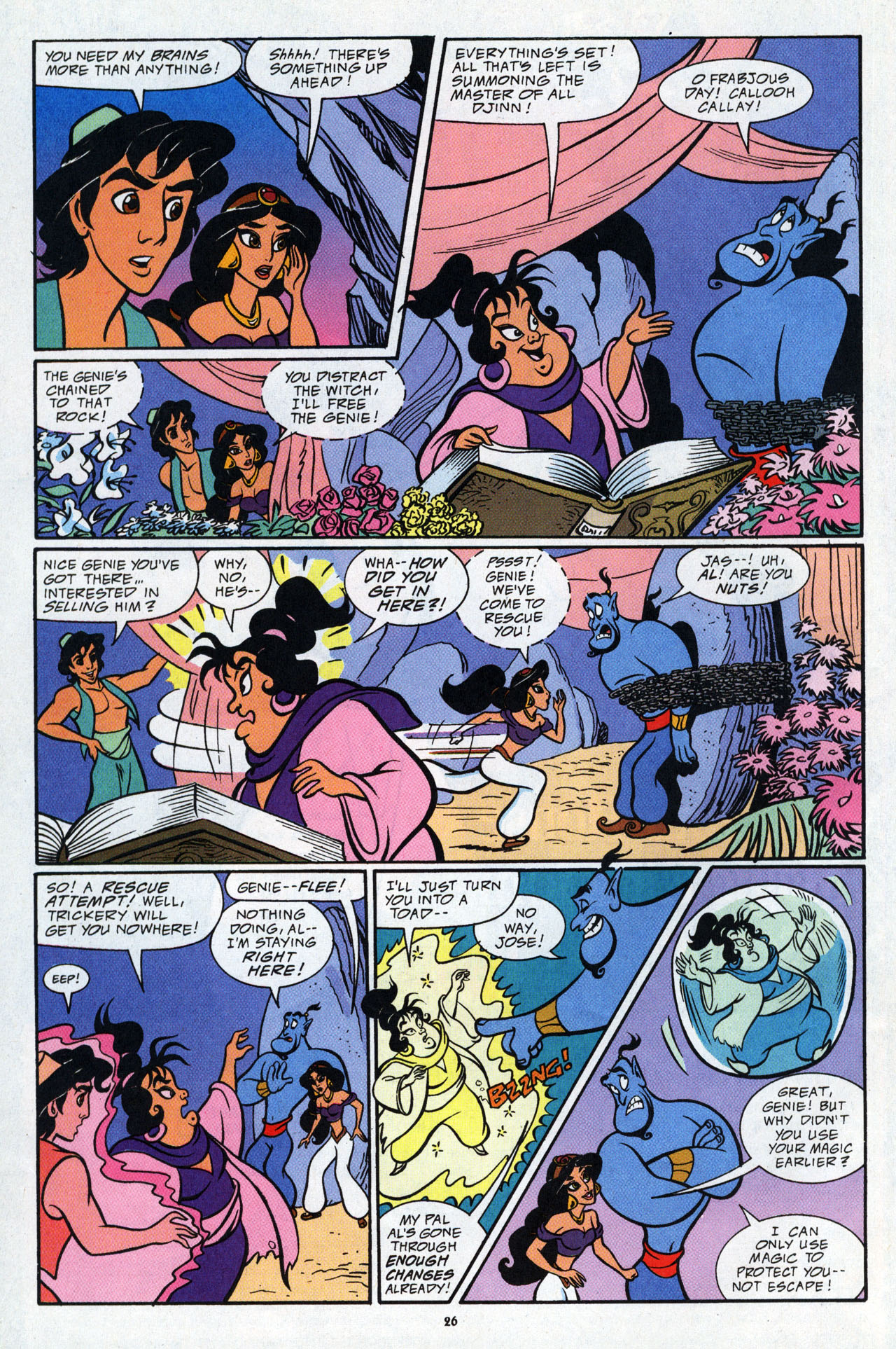 Read online Disney's Aladdin comic -  Issue #8 - 28