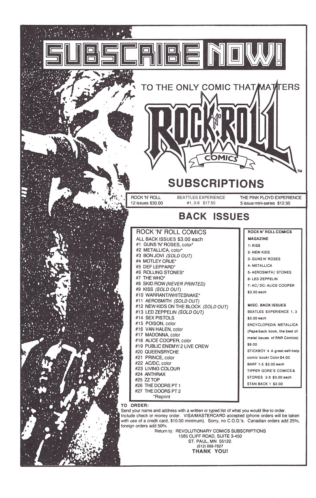 Read online Rock N' Roll Comics comic -  Issue #29 - 34