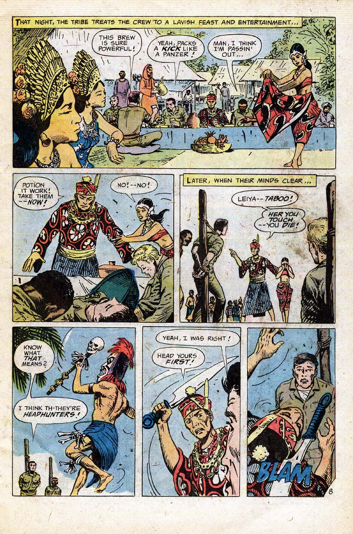 Read online G.I. Combat (1952) comic -  Issue #186 - 17