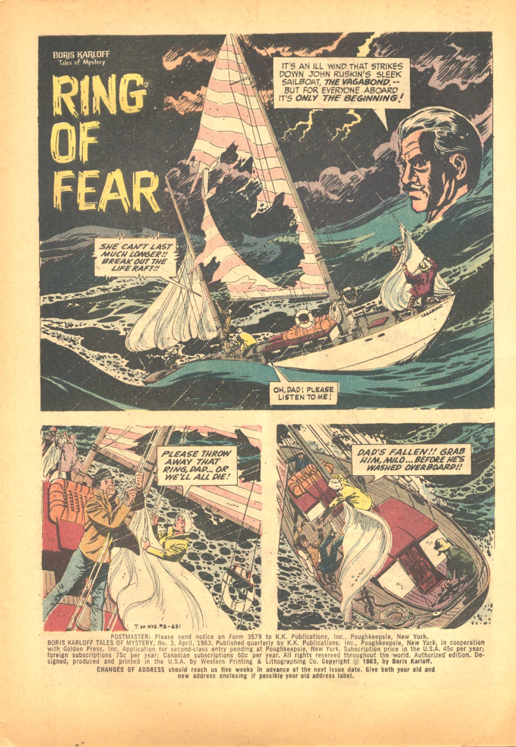 Read online Boris Karloff Tales of Mystery comic -  Issue #3 - 3