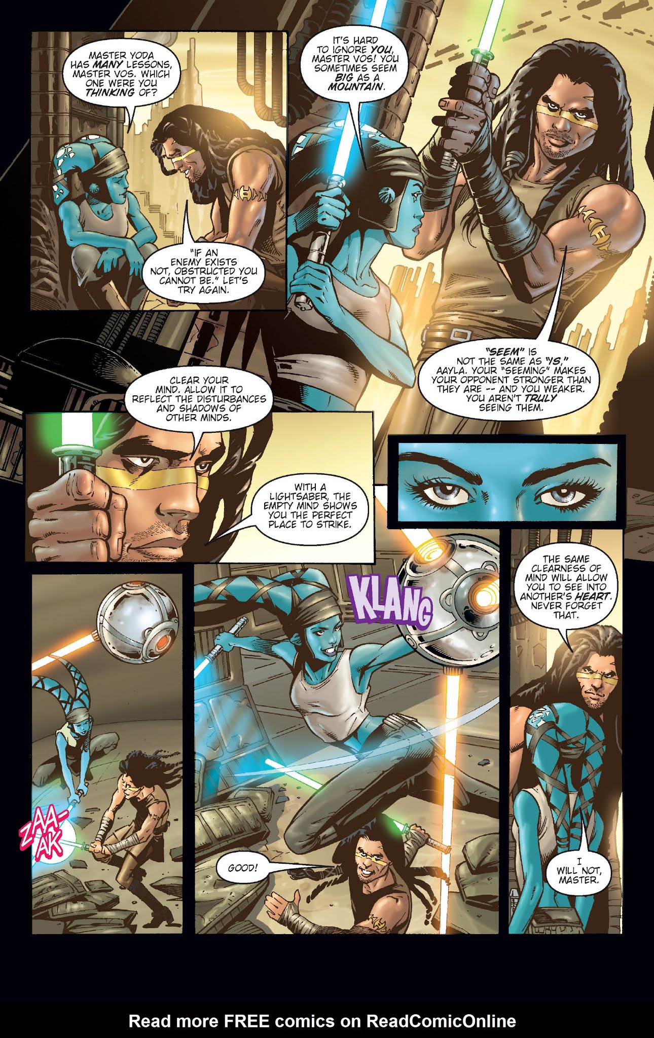 Read online Star Wars: Jedi comic -  Issue # Issue Aayla Secura - 27