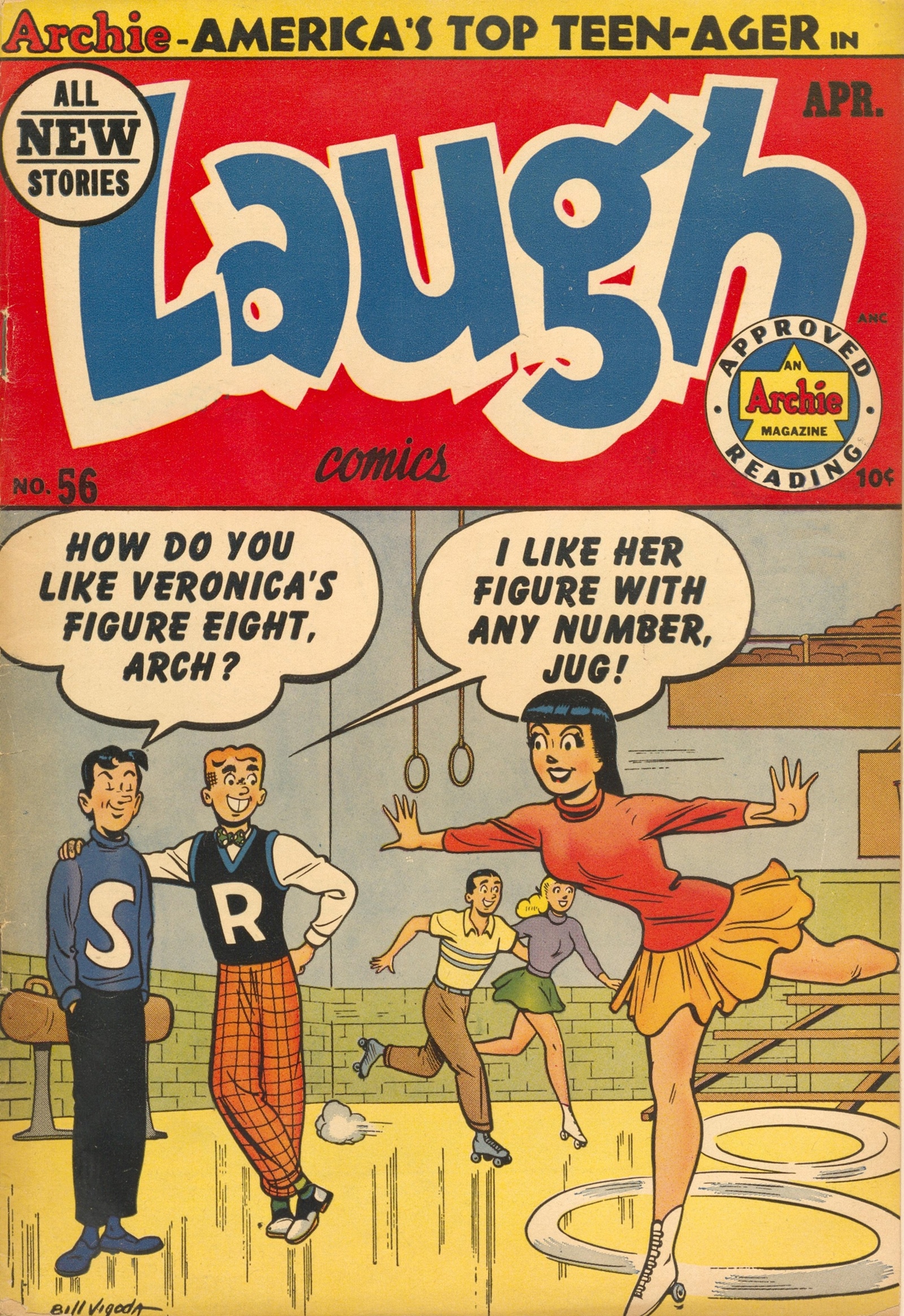 Read online Laugh (Comics) comic -  Issue #56 - 1