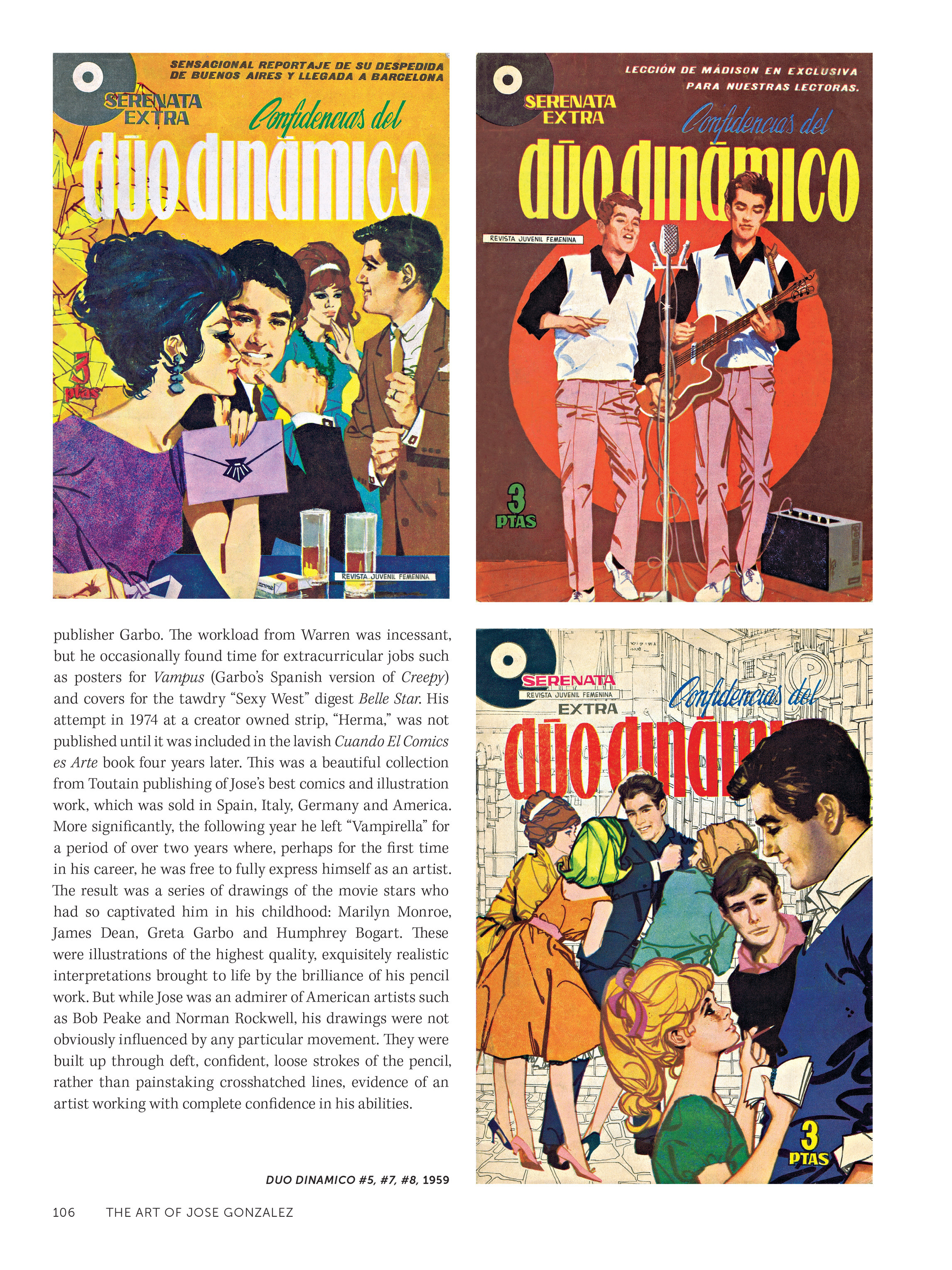 Read online The Art of Jose Gonzalez comic -  Issue # TPB (Part 2) - 8