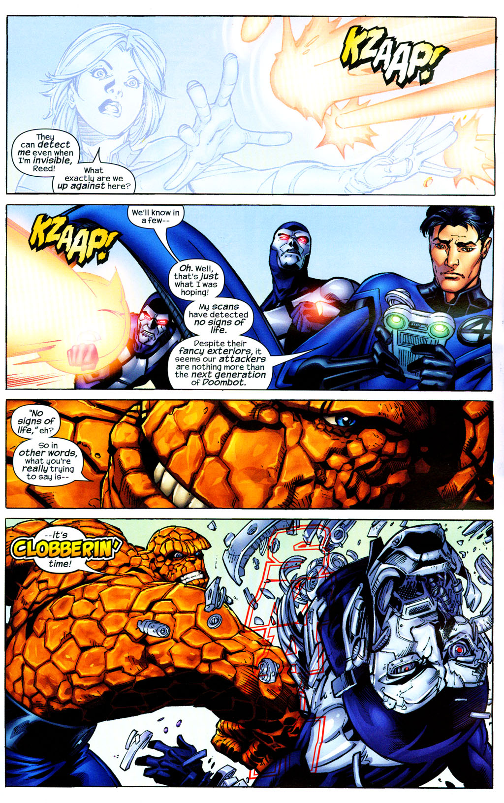 Read online Marvel Adventures Fantastic Four comic -  Issue #0 - 11
