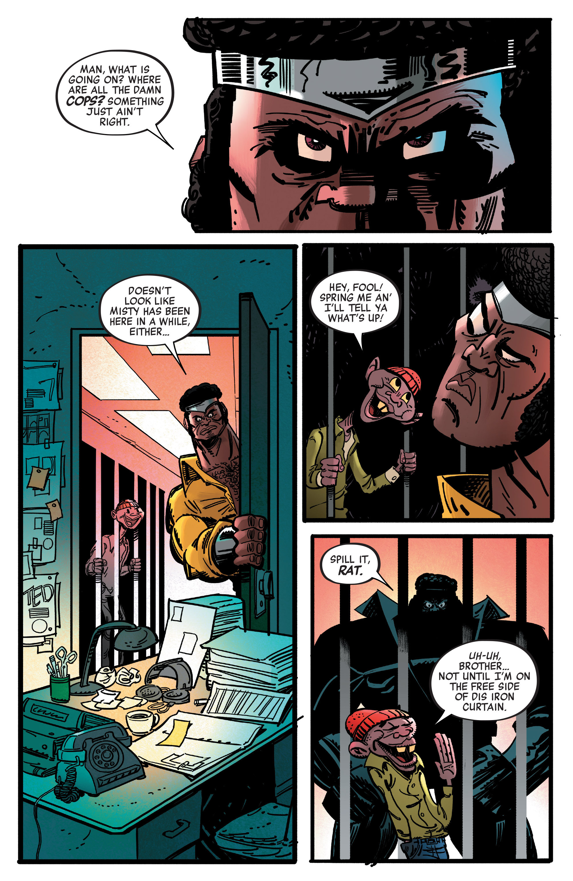 Read online Cage (2016) comic -  Issue #1 - 12