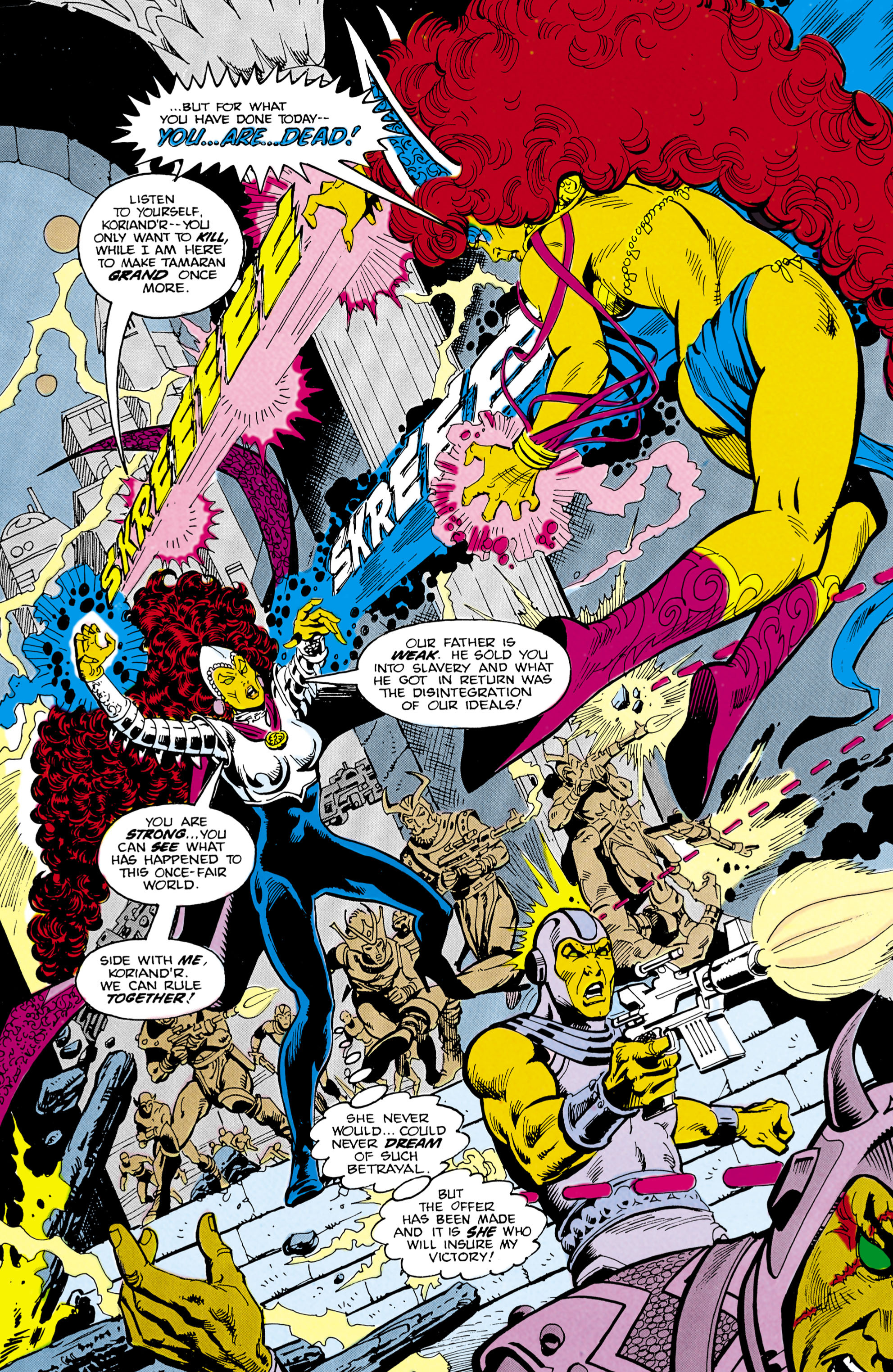 Read online The New Teen Titans (1984) comic -  Issue #17 - 19