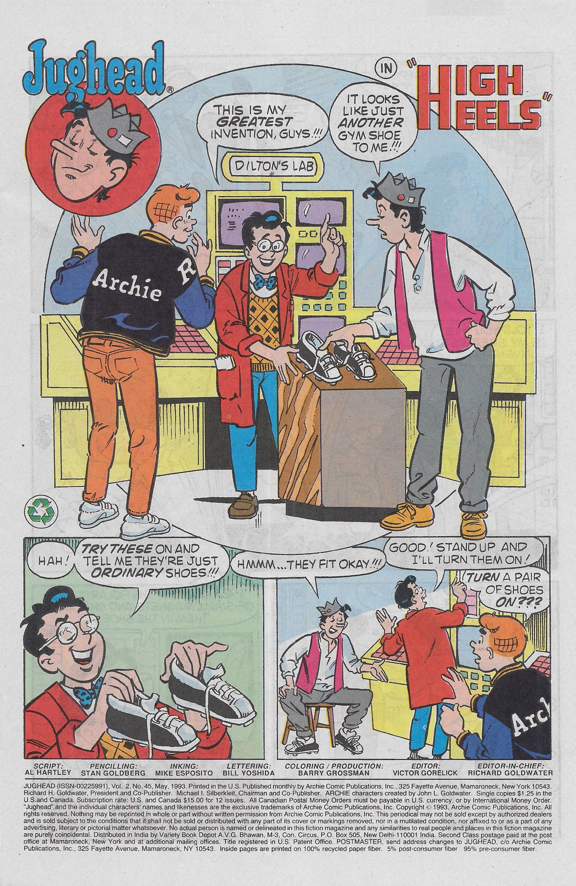 Read online Jughead (1987) comic -  Issue #45 - 3