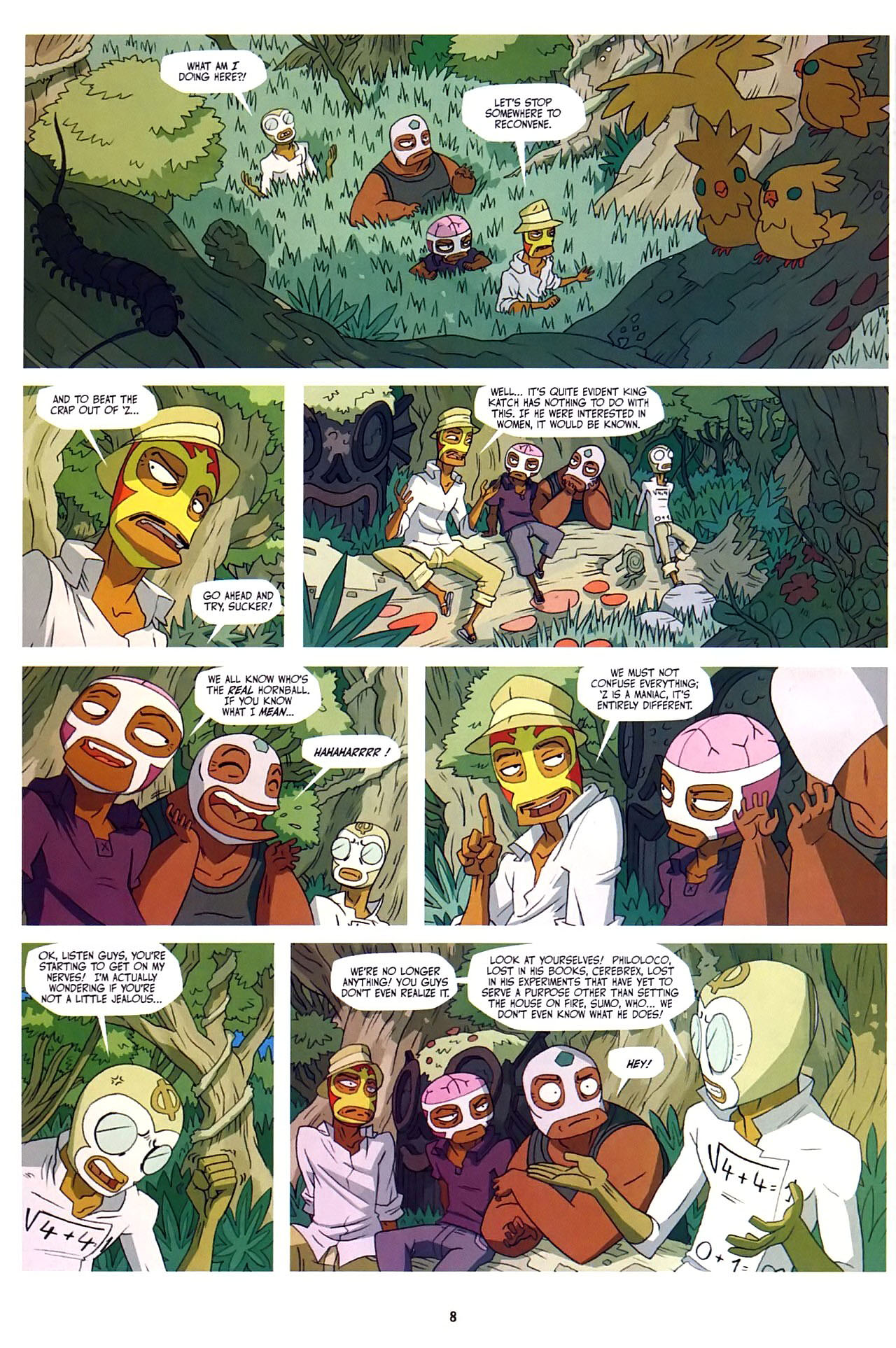 Read online Lucha Libre comic -  Issue #4 - 10