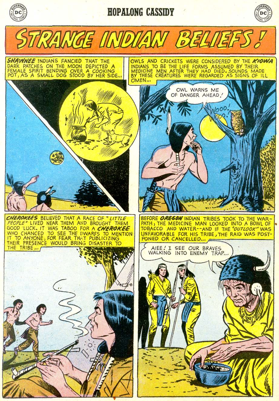 Read online Hopalong Cassidy comic -  Issue #121 - 22