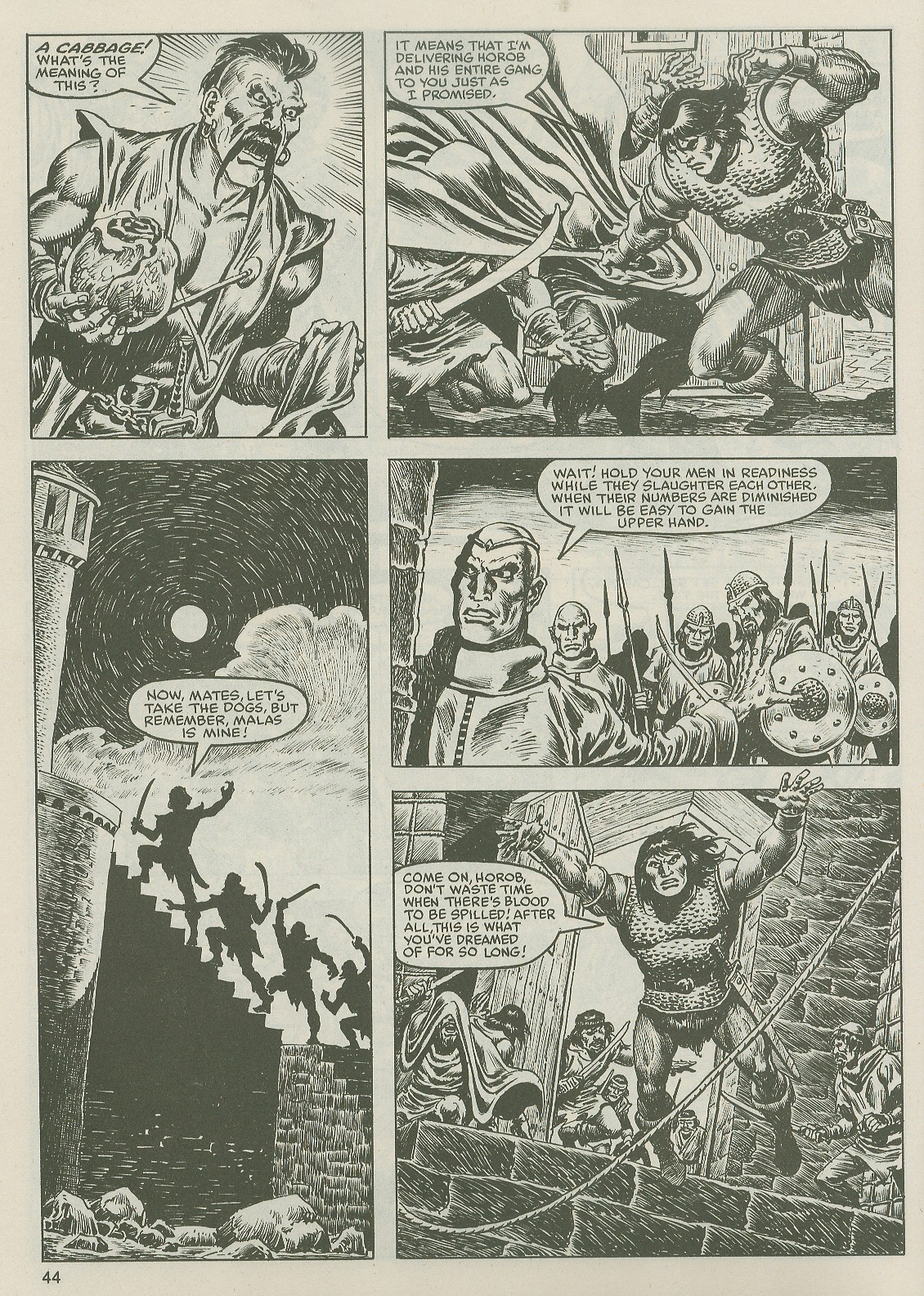 Read online The Savage Sword Of Conan comic -  Issue #122 - 44