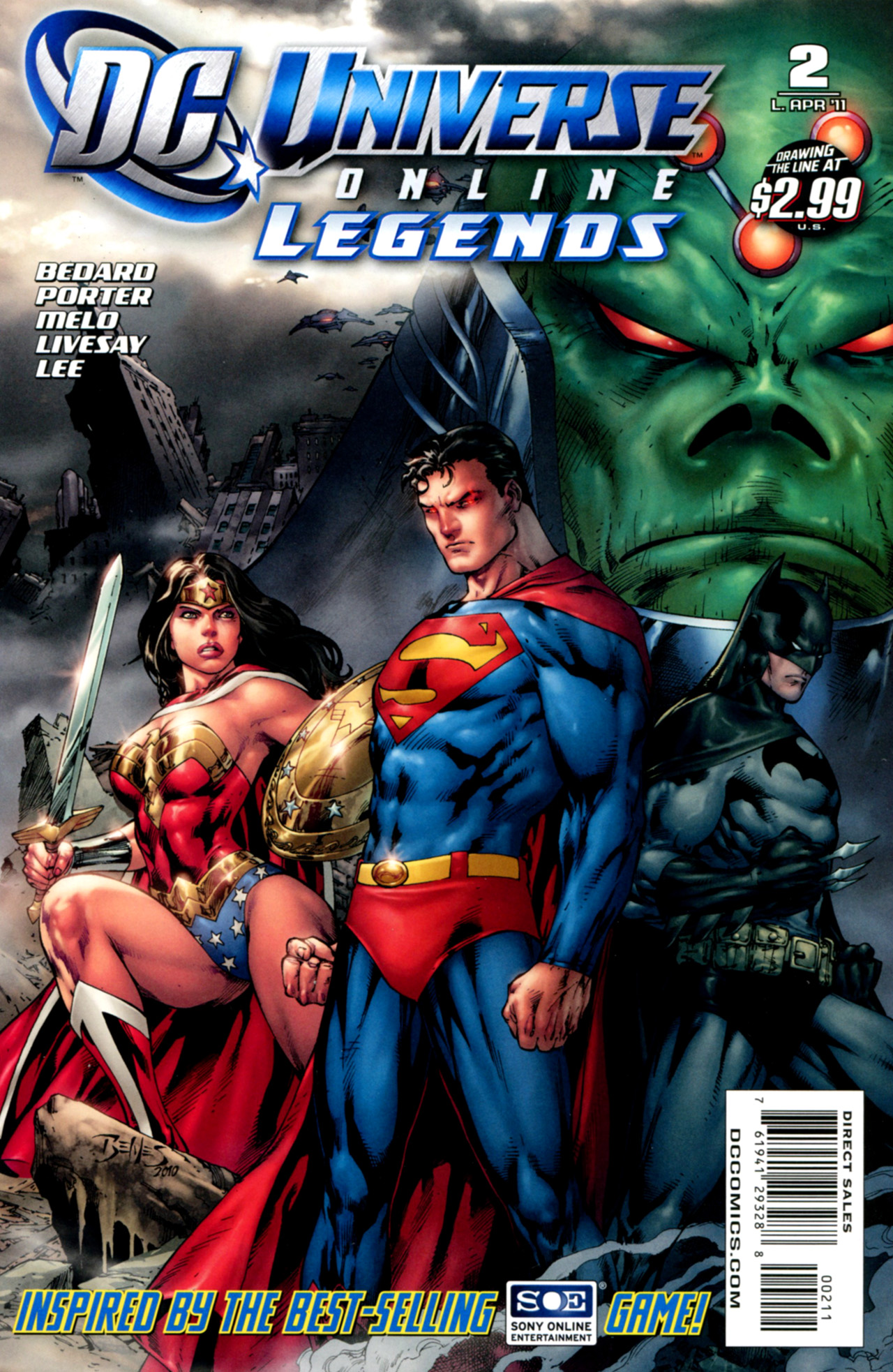 Read online DC Universe Online: Legends comic -  Issue #2 - 1
