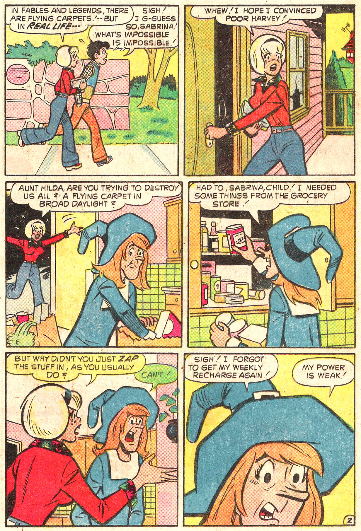 Read online Sabrina The Teenage Witch (1971) comic -  Issue #60 - 21