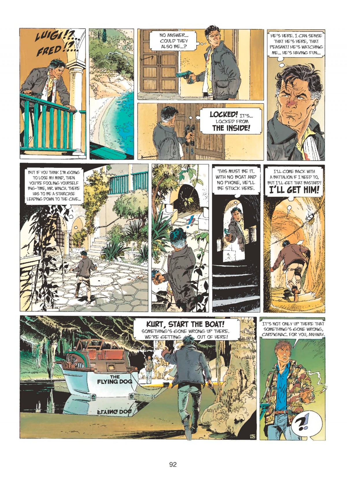 Read online Largo Winch comic -  Issue # TPB 1 - 92