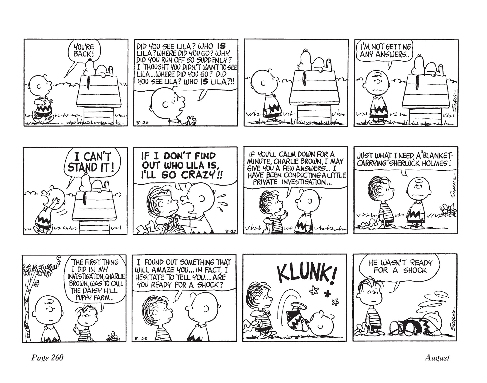 Read online The Complete Peanuts comic -  Issue # TPB 9 - 271