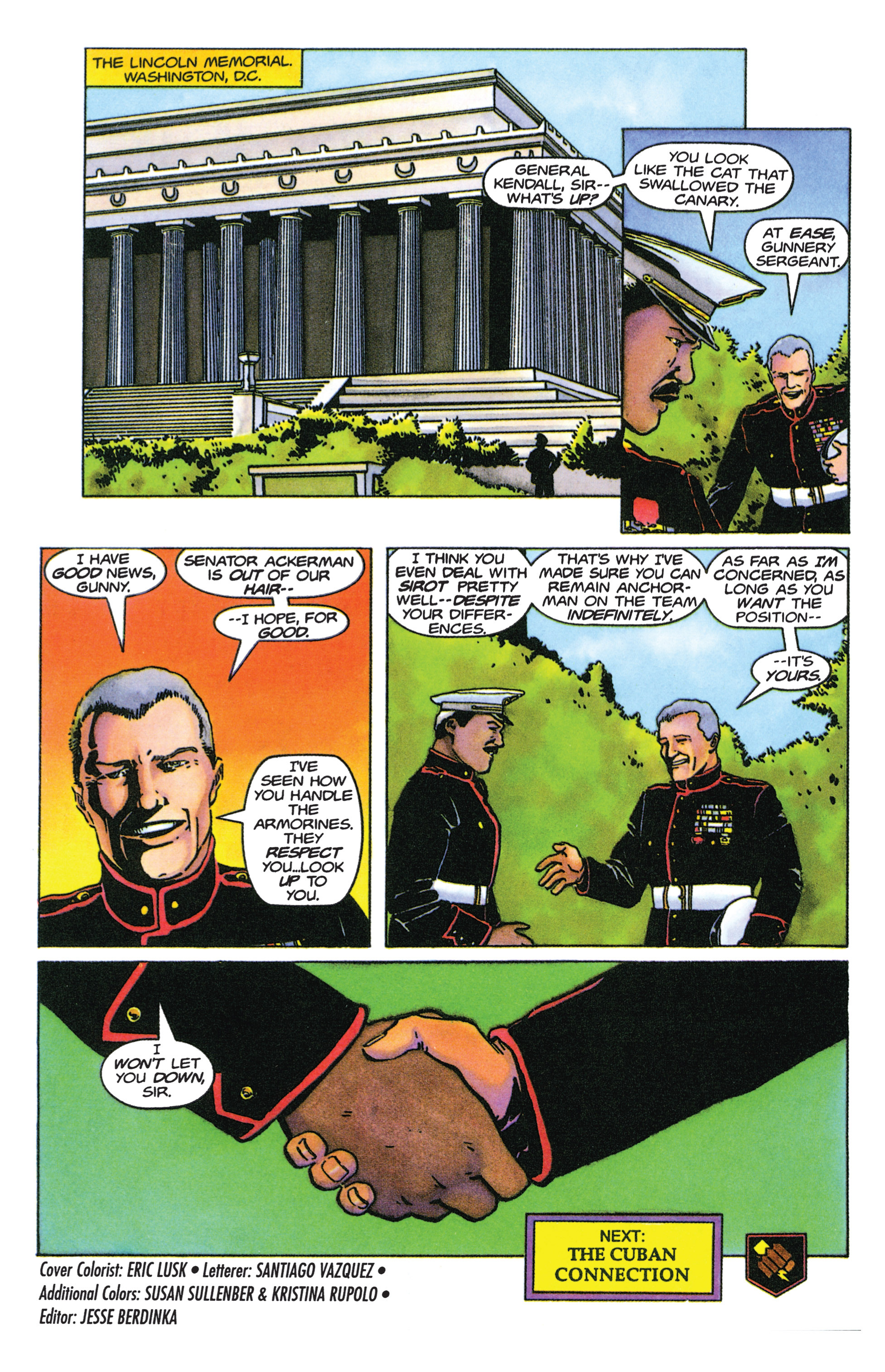 Read online Armorines comic -  Issue #9 - 22