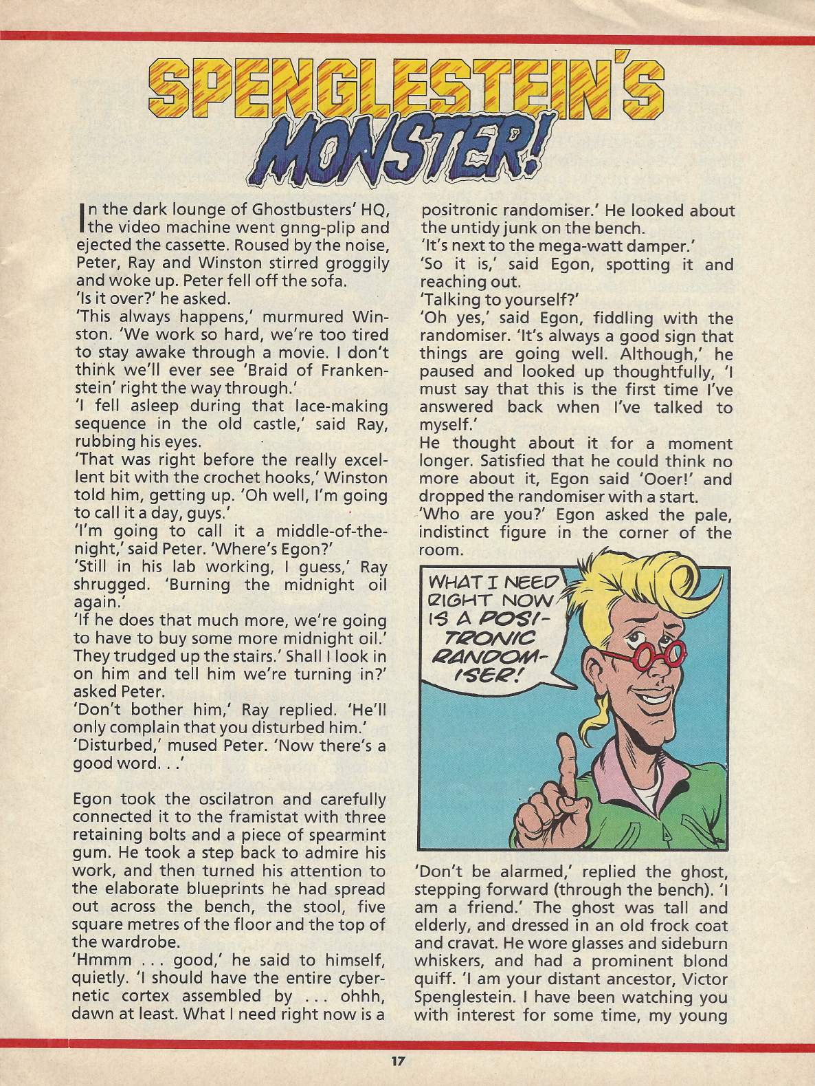 Read online The Real Ghostbusters comic -  Issue #150 - 9