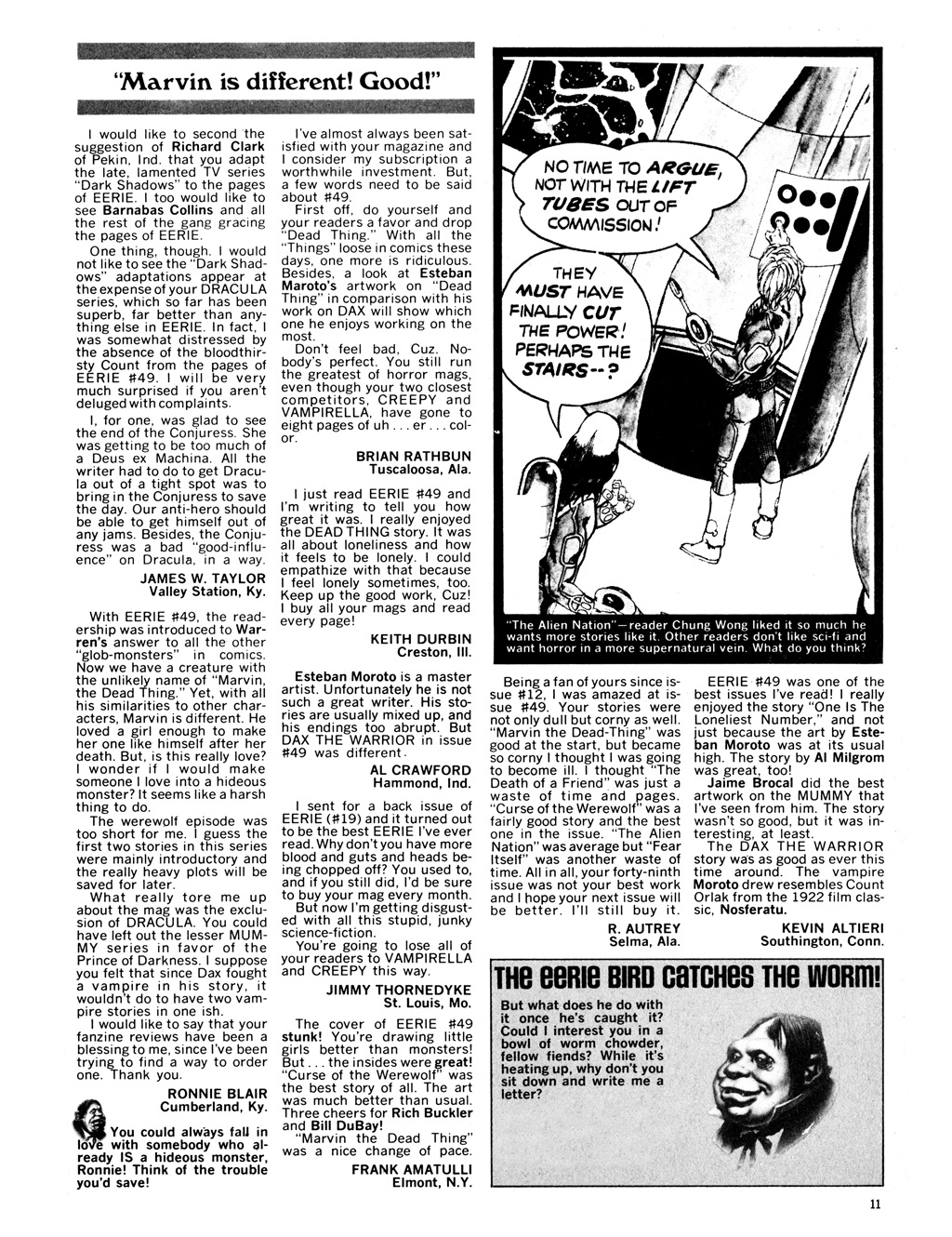 Read online Eerie Archives comic -  Issue # TPB 11 - 12