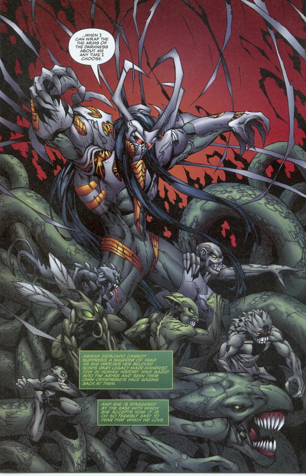 Read online Tales of the Darkness comic -  Issue #0.5 - 14