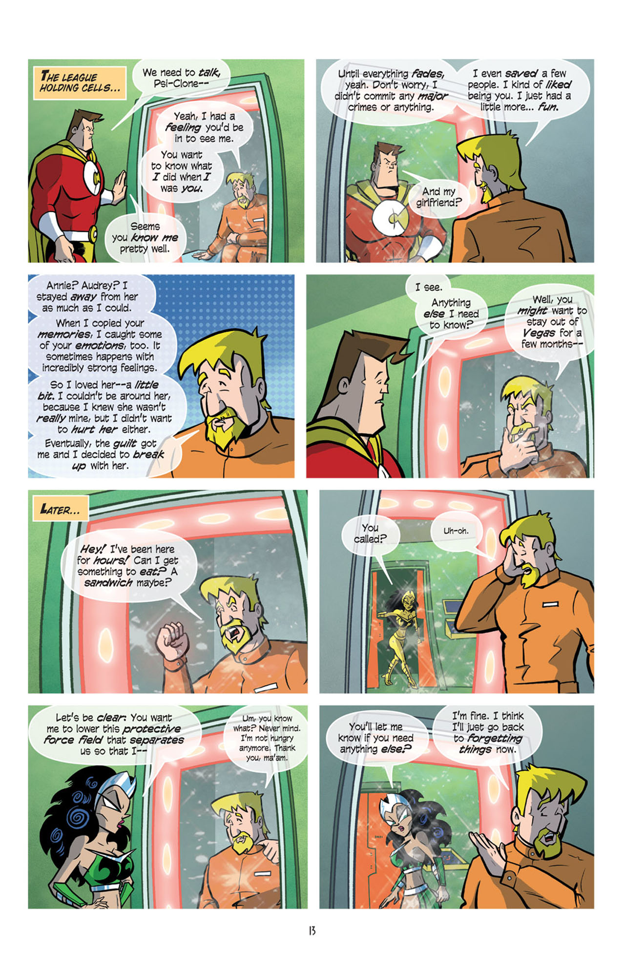 Read online Love and Capes comic -  Issue #9 - 14
