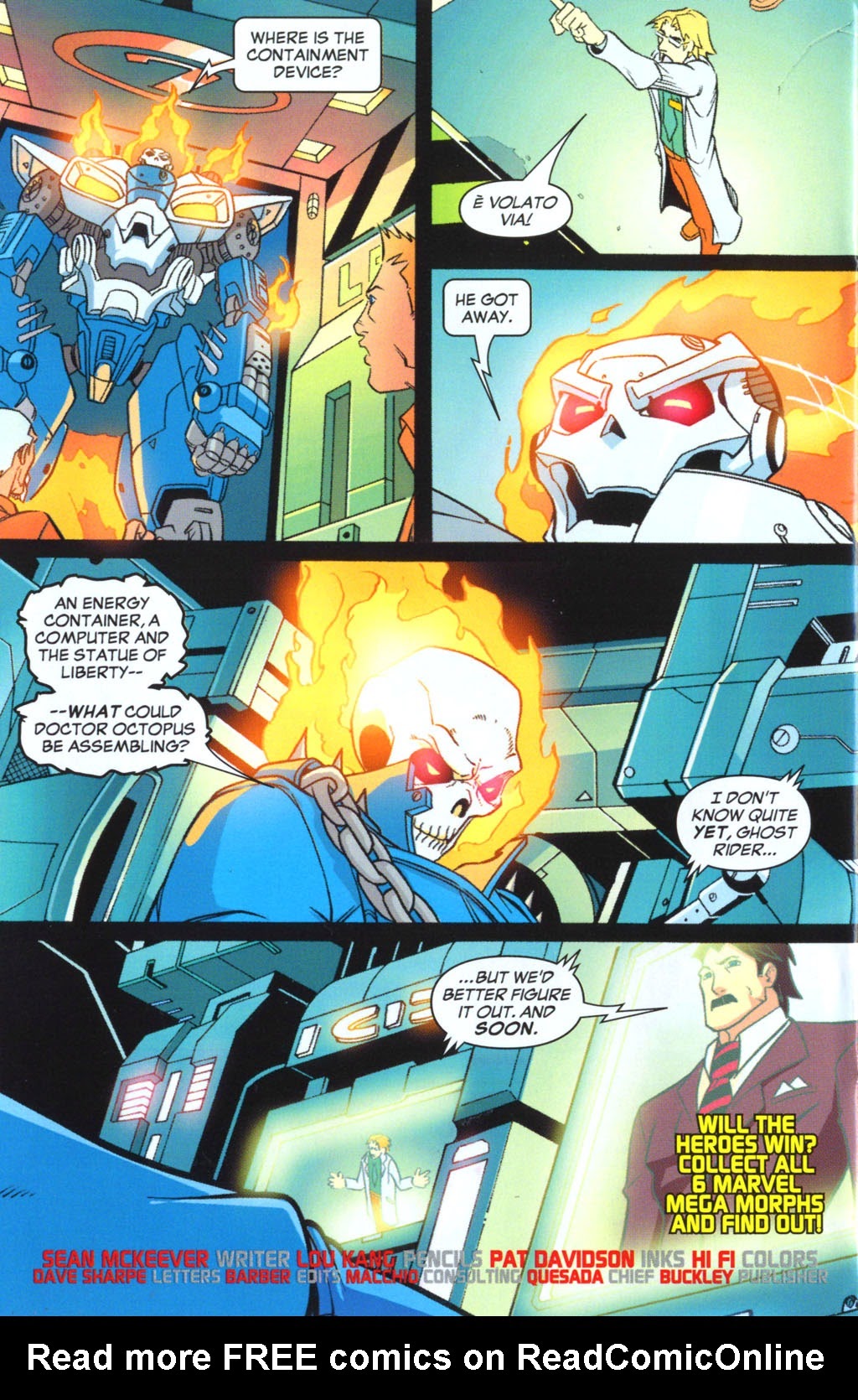 Read online Marvel Megamorphs comic -  Issue # Ghost Rider - 10