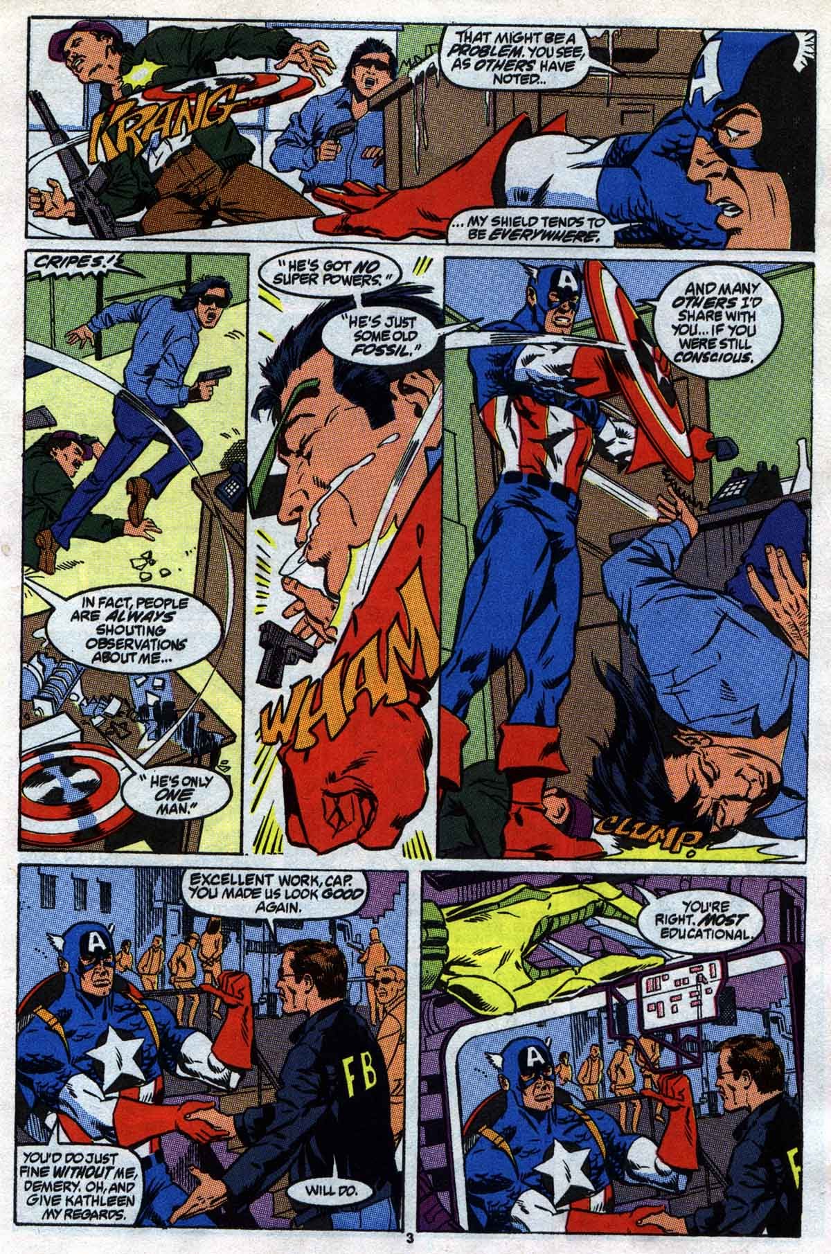 Read online Captain America Goes to War Against Drugs comic -  Issue #1 - 5