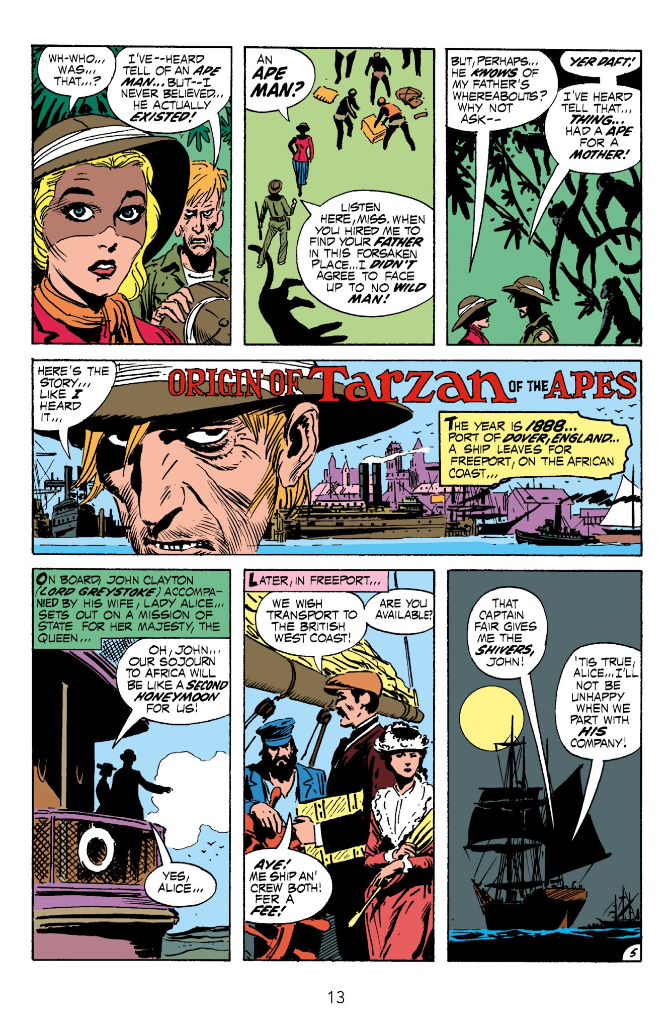 Read online Edgar Rice Burroughs' Tarzan The Joe Kubert Years comic -  Issue # TPB 1 (Part 1) - 15