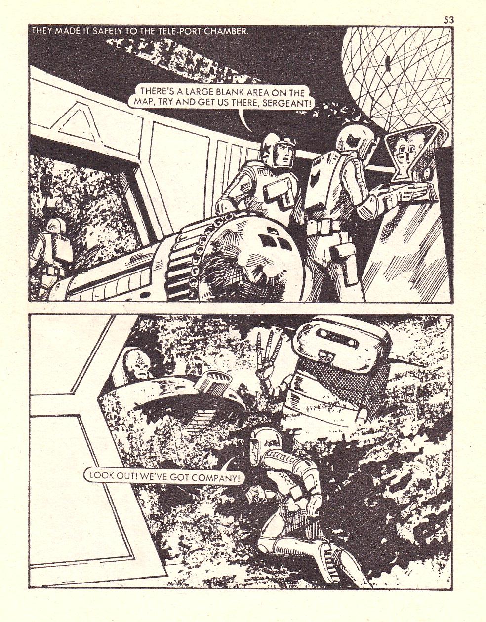 Read online Starblazer comic -  Issue #43 - 53