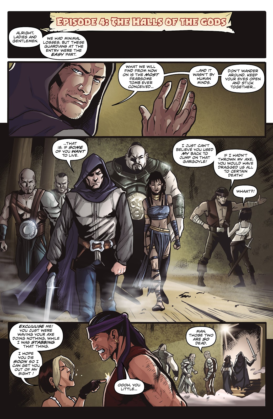 Rogues!: The Burning Heart issue 4 - Page 18