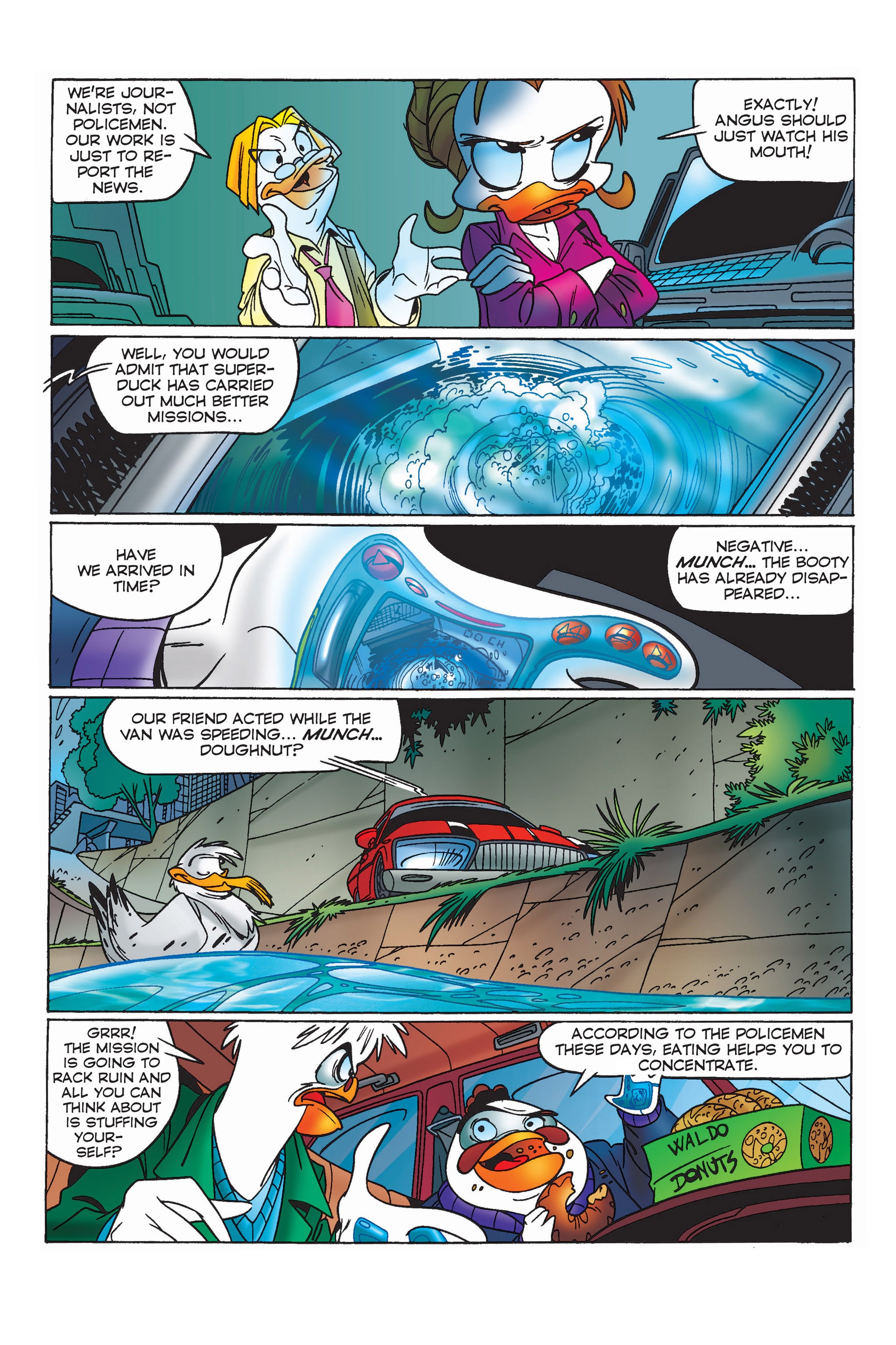 Read online Superduck comic -  Issue #8 - 8