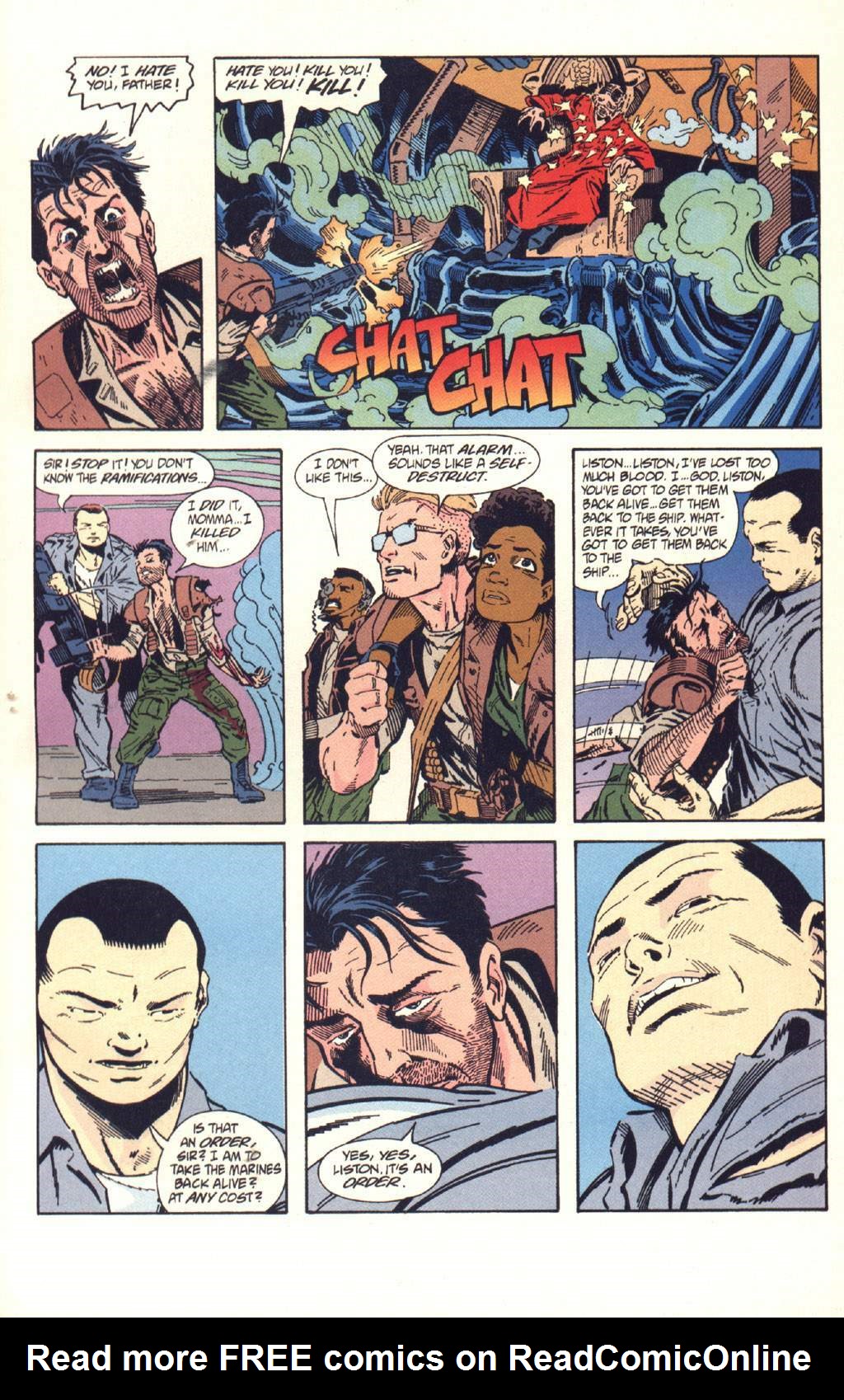 Read online Aliens: Colonial Marines comic -  Issue #10 - 19