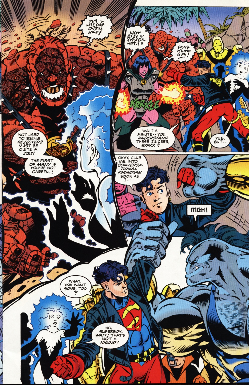 Read online Superboy & The Ravers comic -  Issue #1 - 8
