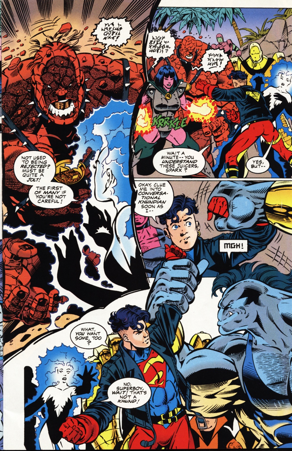 Read online Superboy & The Ravers comic -  Issue #1 - 8