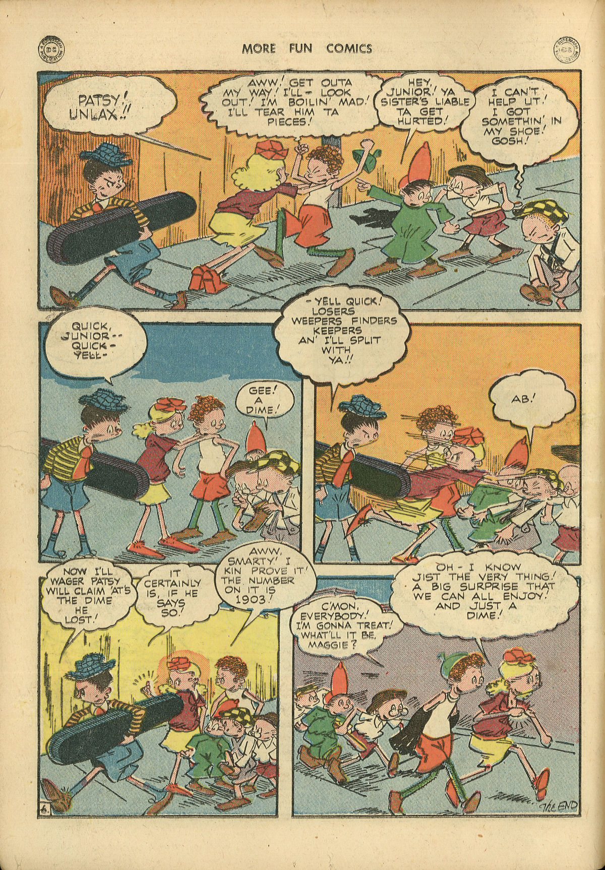 Read online More Fun Comics comic -  Issue #119 - 20