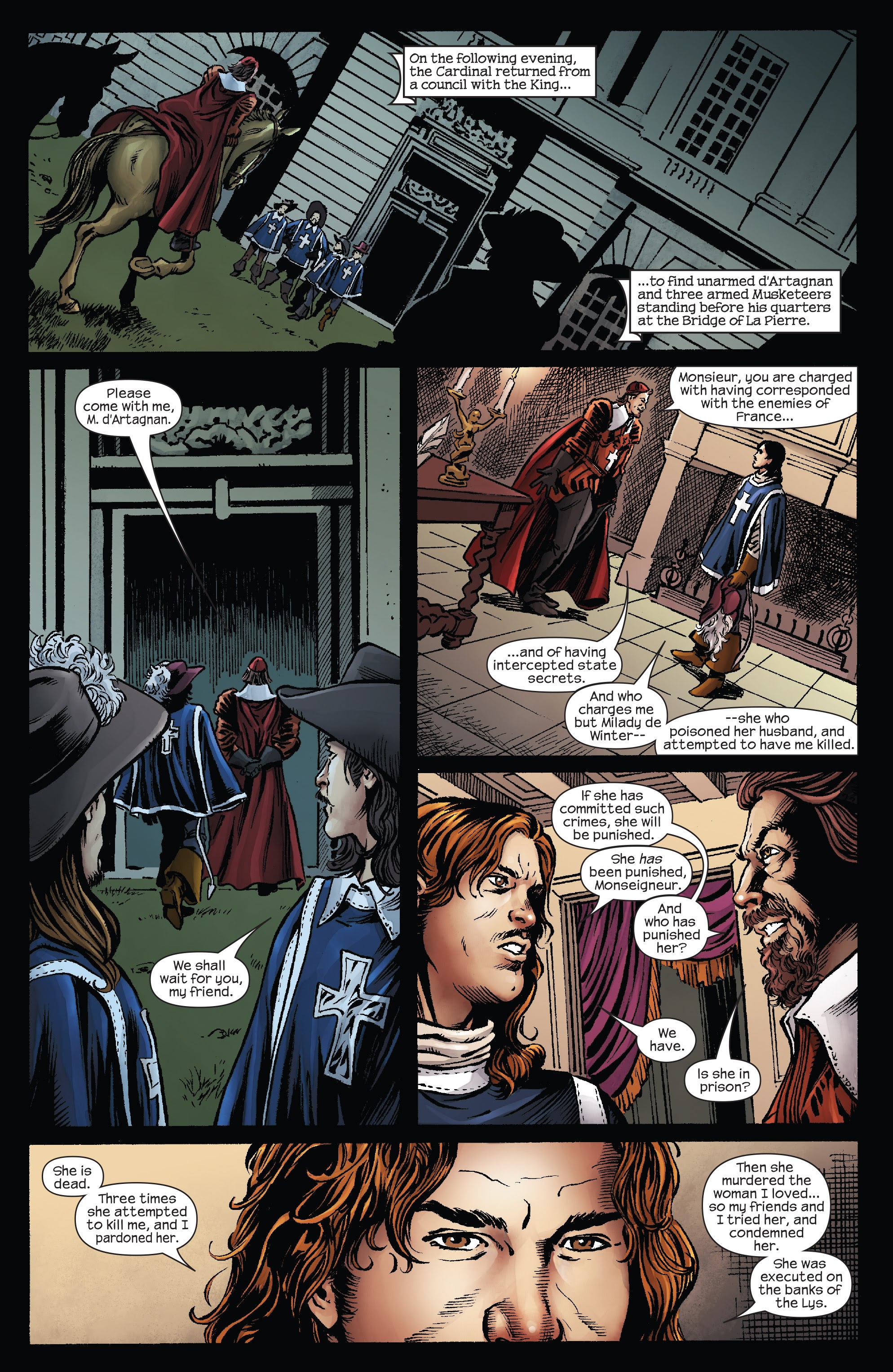 Read online Marvel Illustrated: The Three Musketeers comic -  Issue #6 - 18