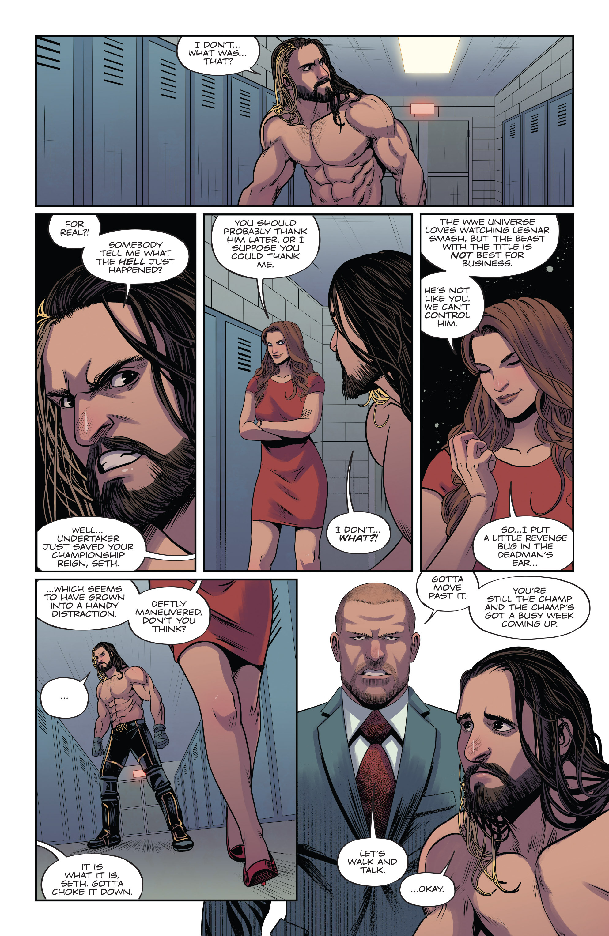 Read online WWE comic -  Issue #2 - 17