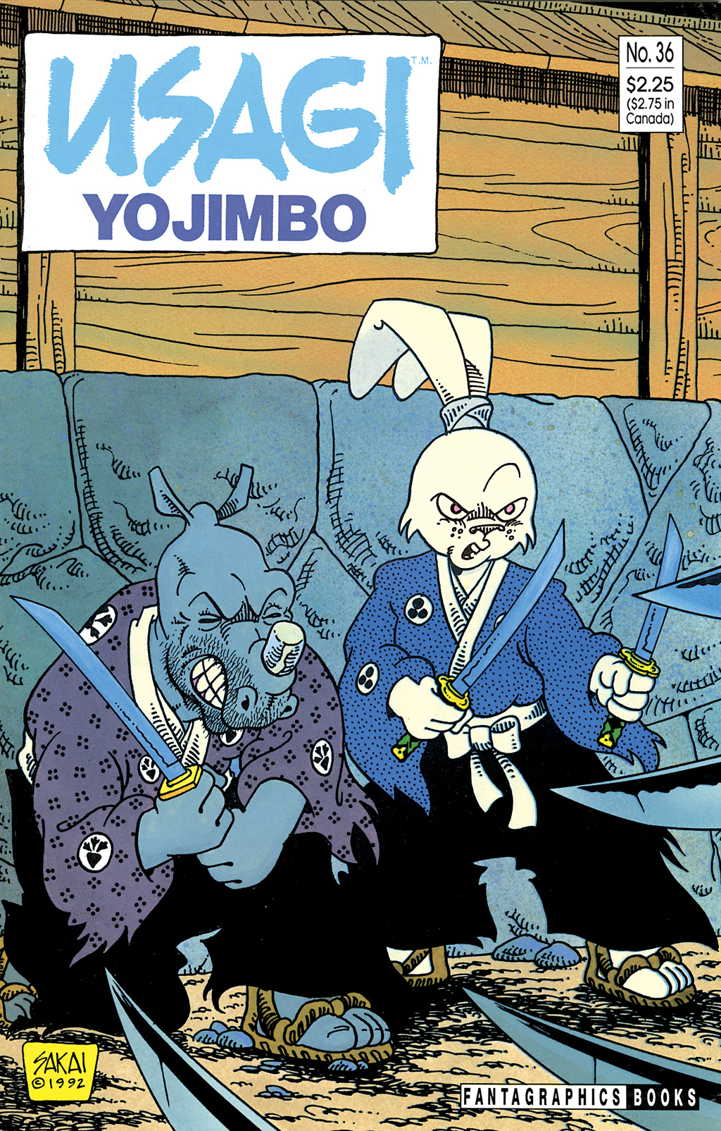Read online Usagi Yojimbo (1987) comic -  Issue #36 - 1