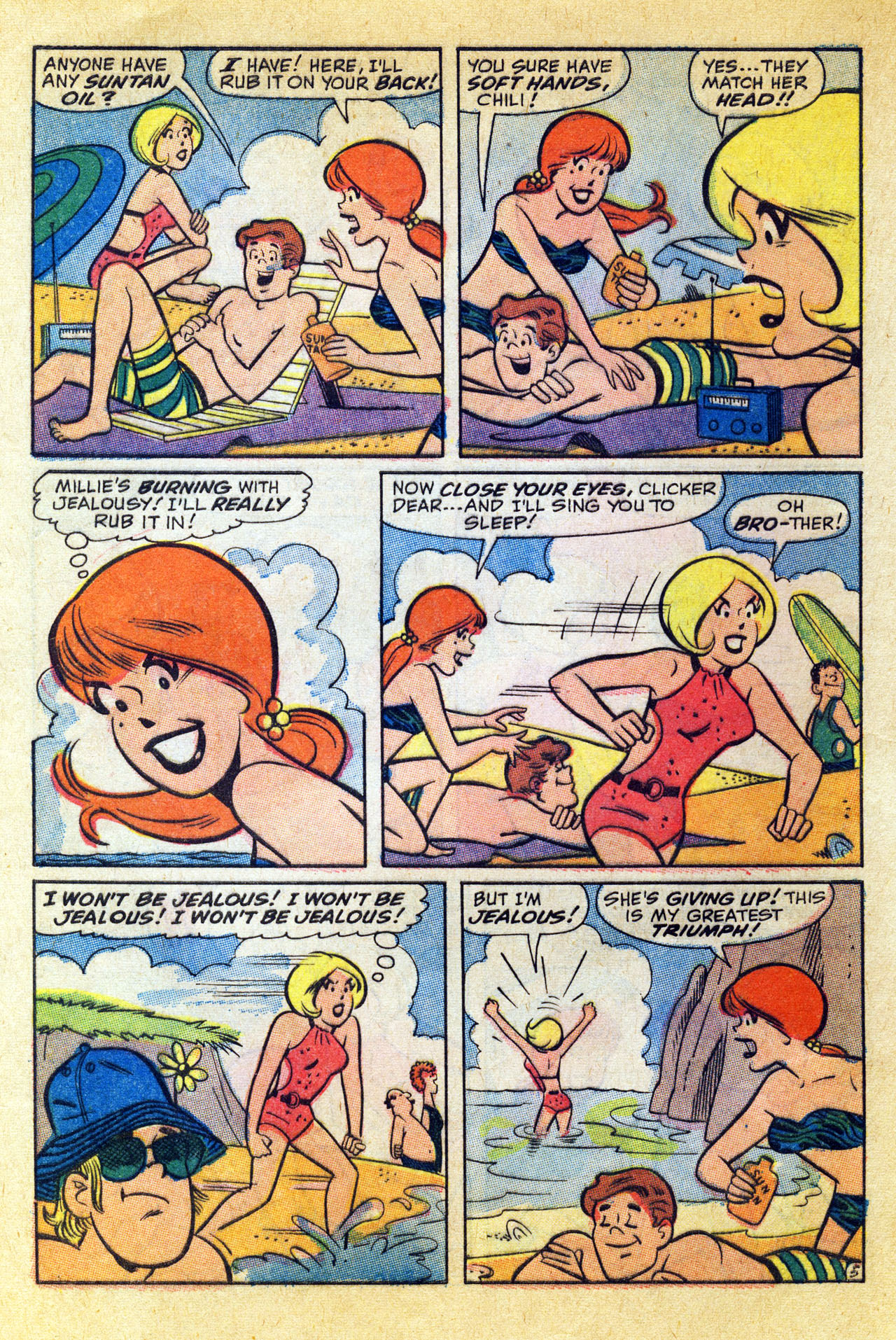 Read online Millie the Model comic -  Issue #164 - 8