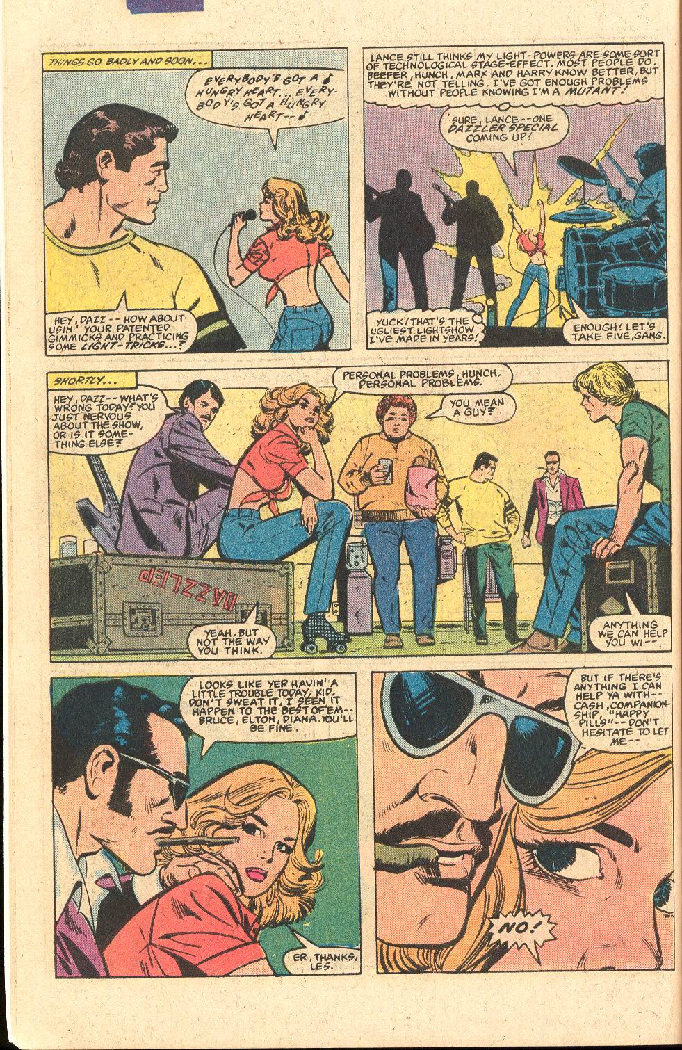 Read online Dazzler (1981) comic -  Issue #21 - 17
