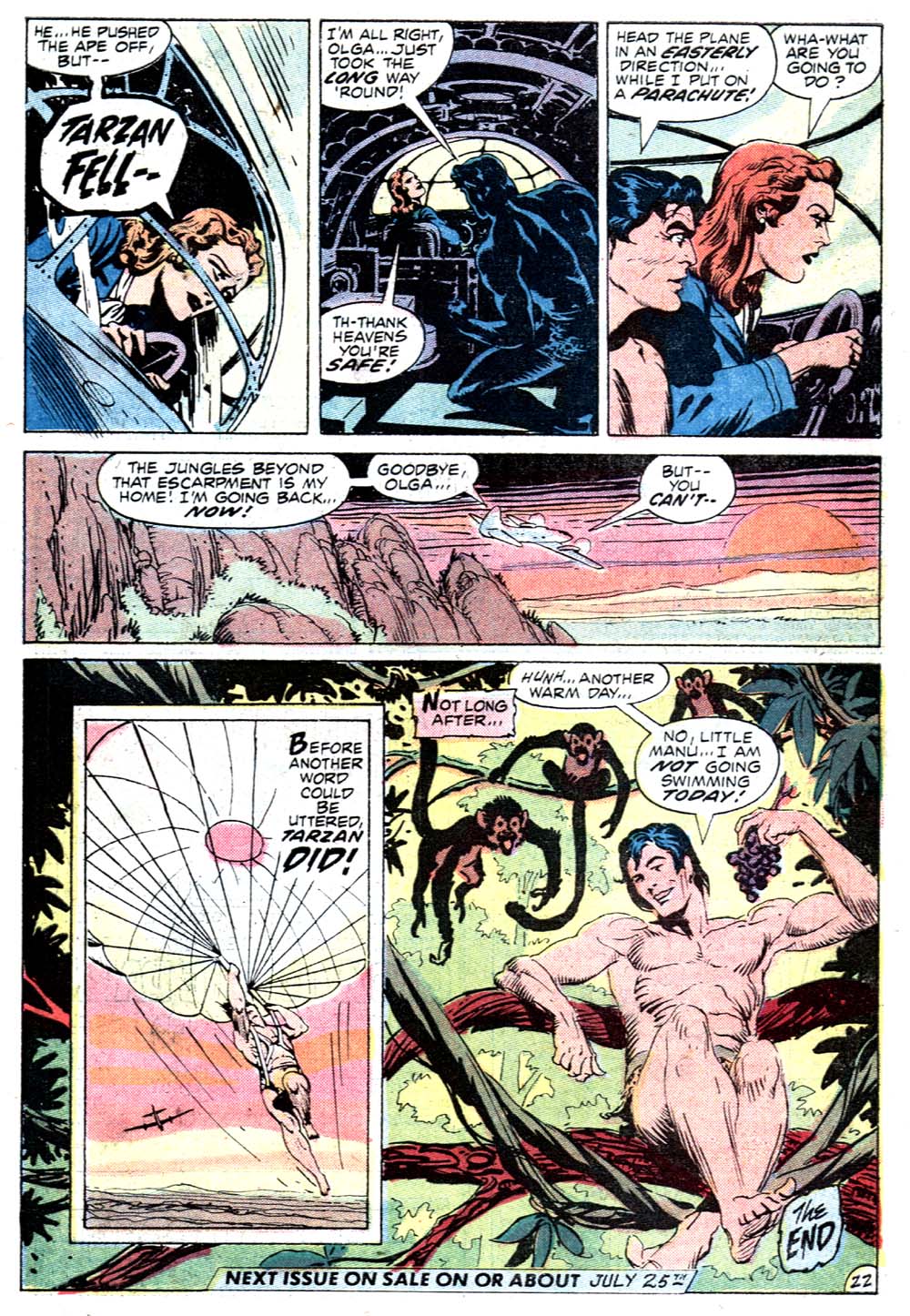 Read online Tarzan (1972) comic -  Issue #211 - 25