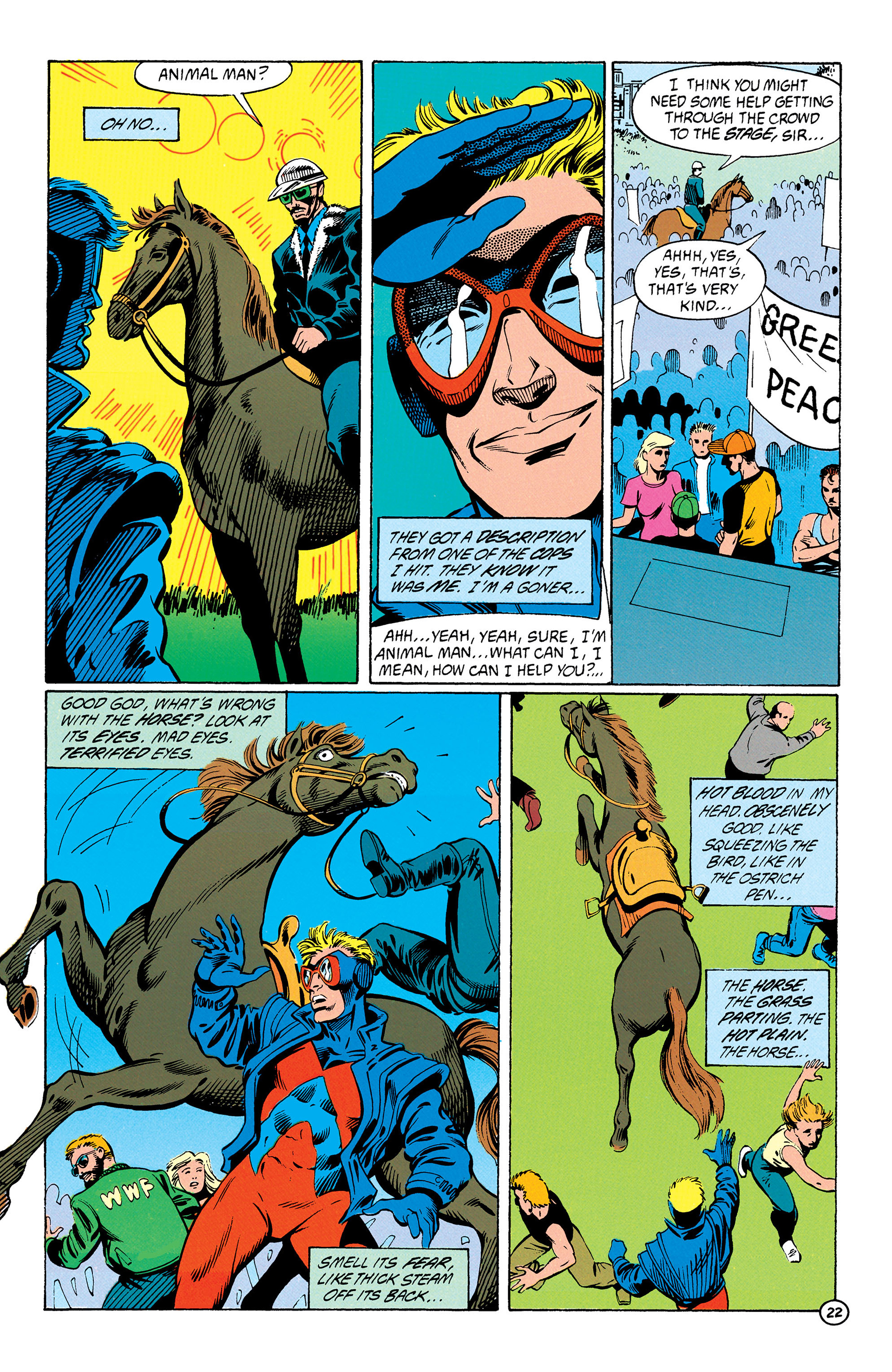 Read online Animal Man (1988) comic -  Issue #27 - 22