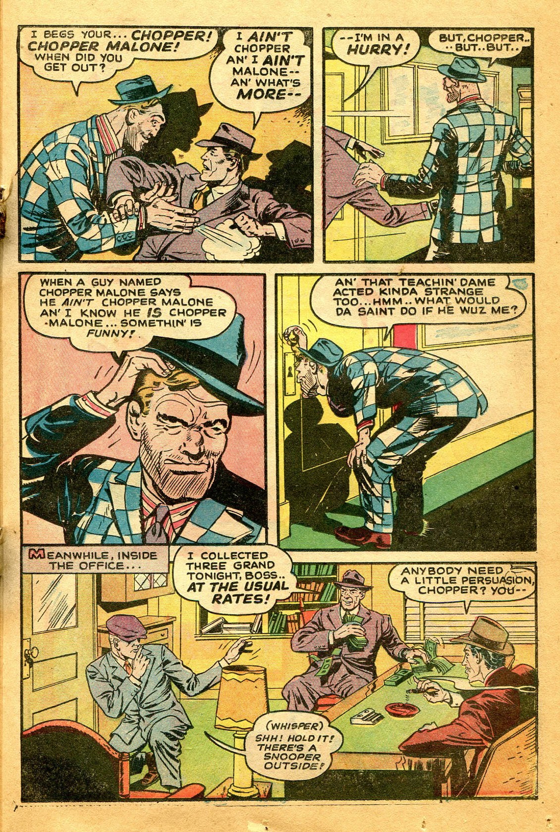 Read online The Saint (1947) comic -  Issue #3 - 23