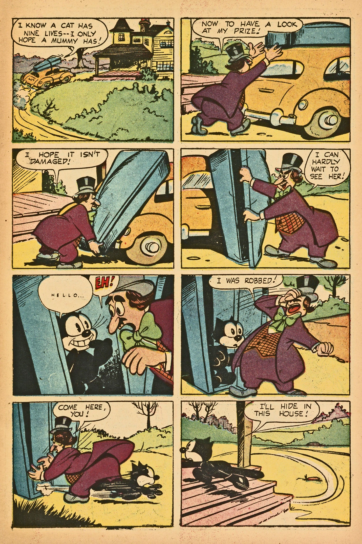 Read online Felix the Cat (1951) comic -  Issue #54 - 11