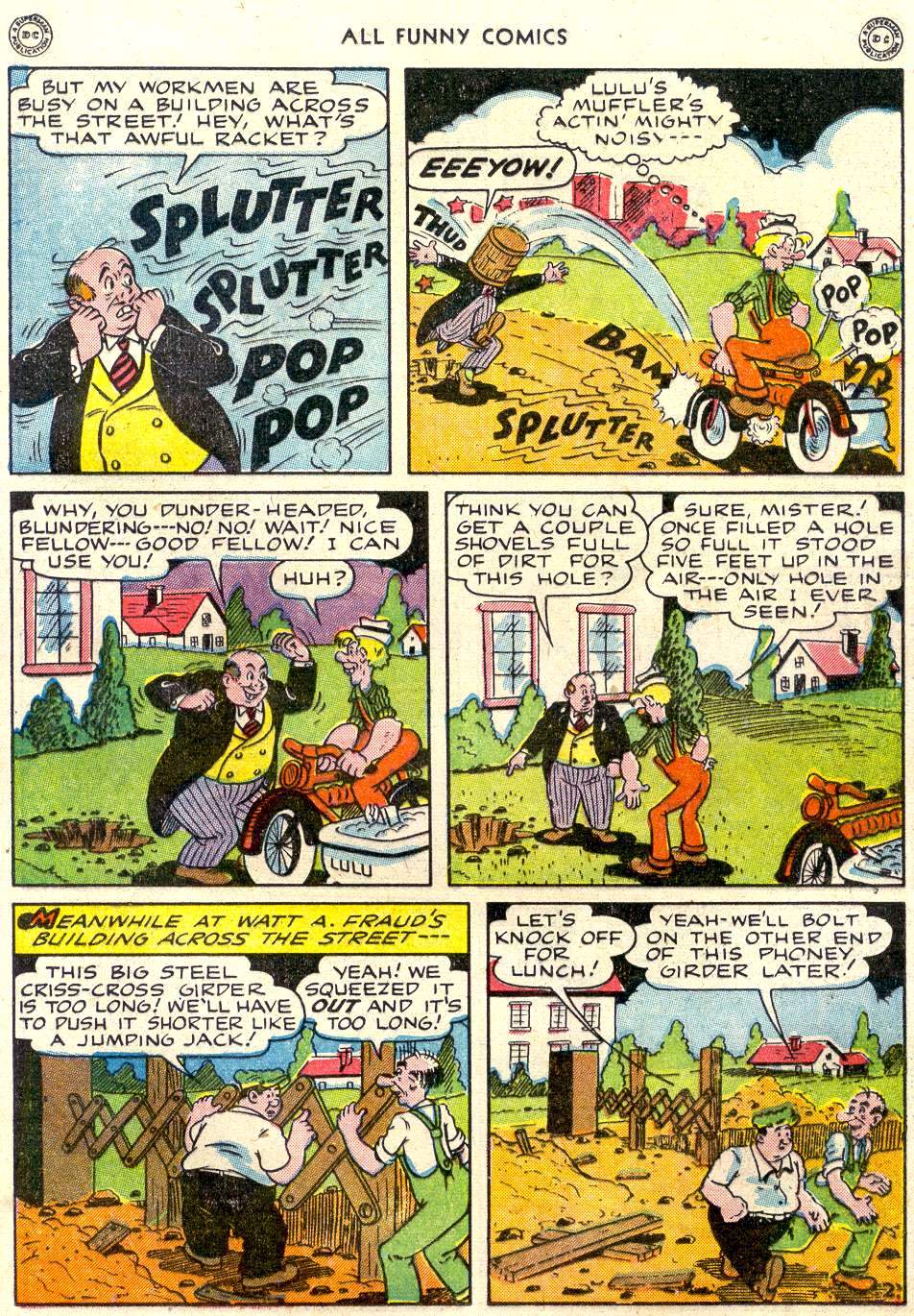 Read online All Funny Comics comic -  Issue #15 - 37