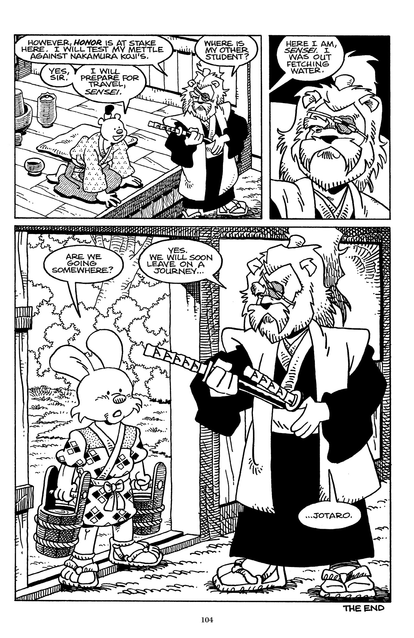 Read online The Usagi Yojimbo Saga comic -  Issue # TPB 3 - 102