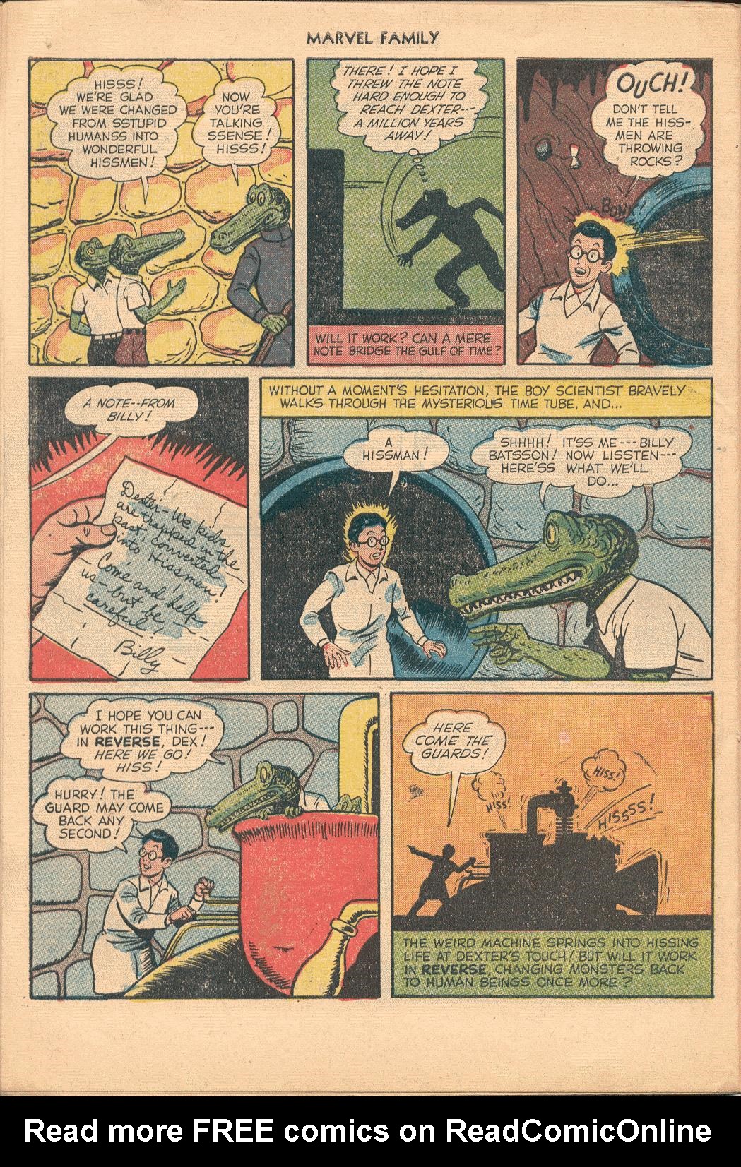 Read online The Marvel Family comic -  Issue #74 - 30