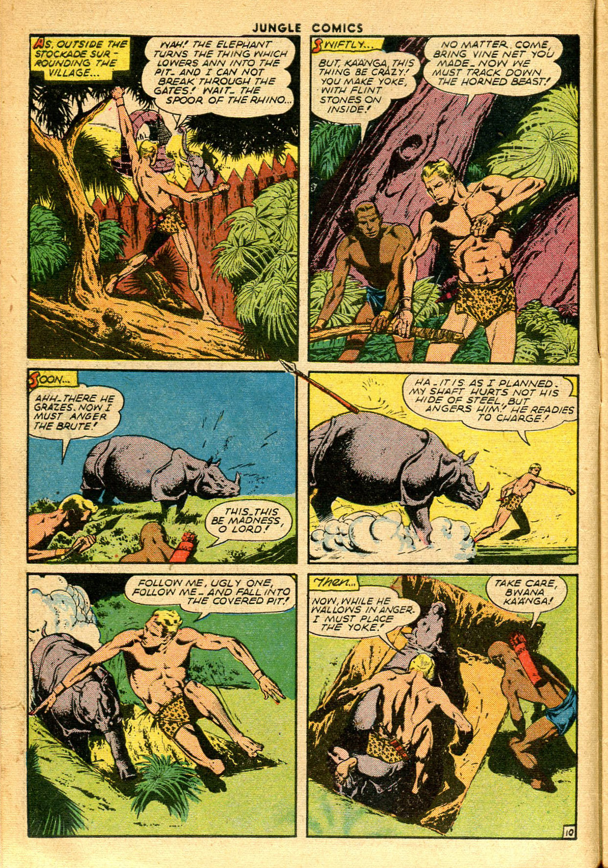 Read online Jungle Comics comic -  Issue #67 - 12