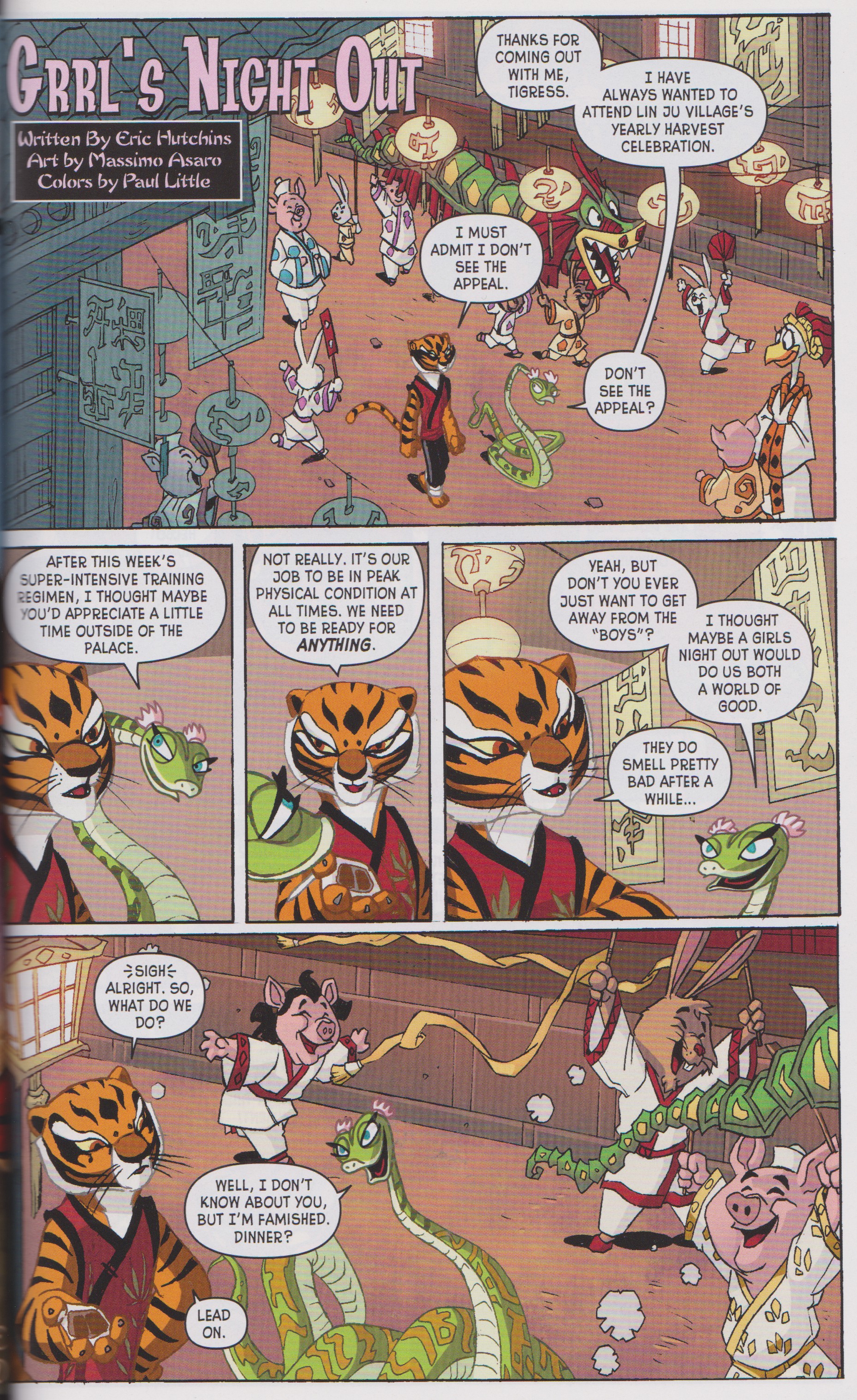 Read online Kung Fu Panda Everyone is Kung Fu Fighting comic -  Issue # TPB (Part 3) - 17