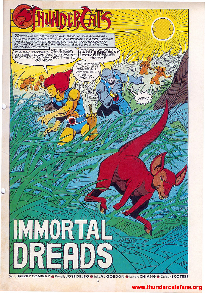 Read online ThunderCats (1987) comic -  Issue #21 - 3