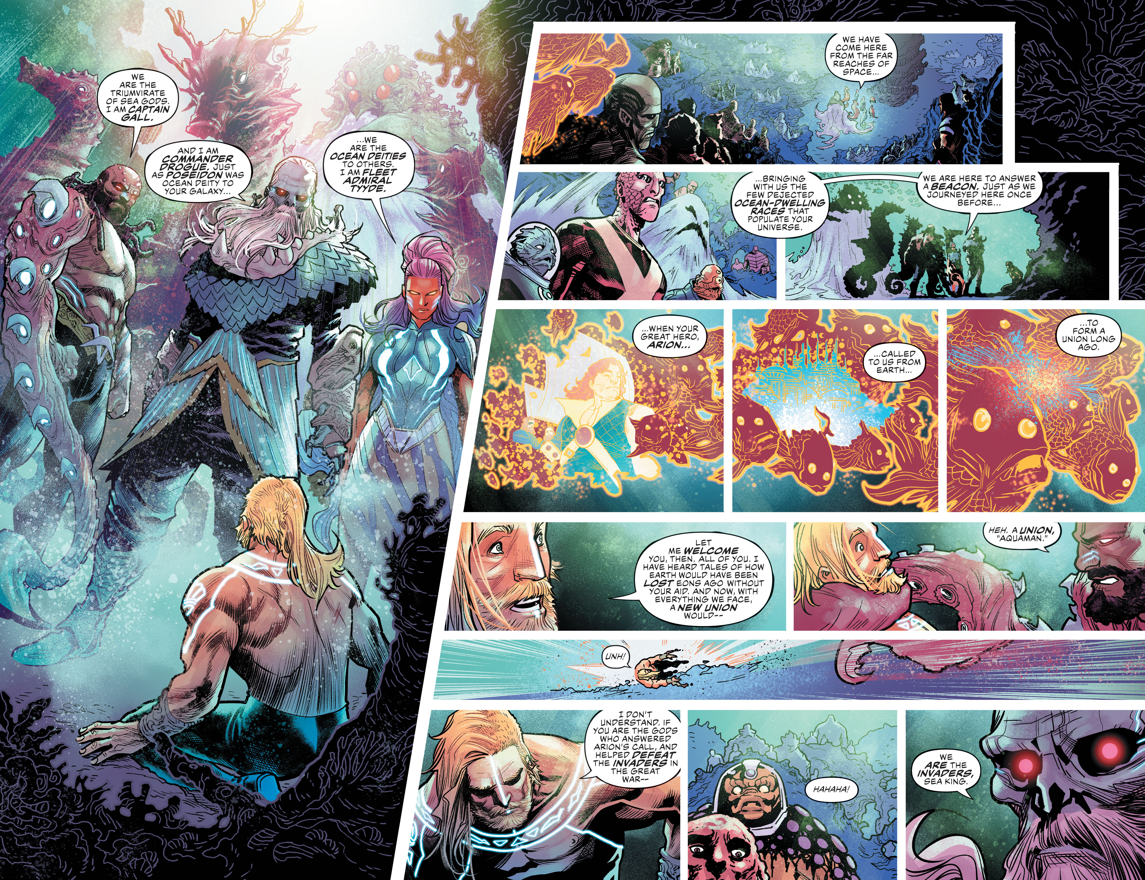 Read online Justice League/Aquaman: Drowned Earth comic -  Issue # TPB (Part 1) - 20