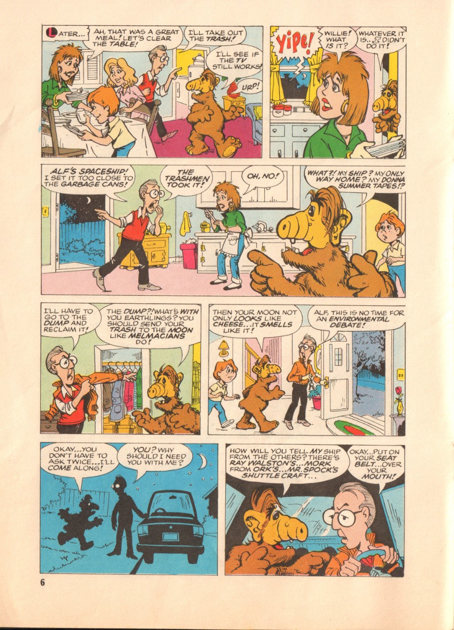 Read online Alf (1988) comic -  Issue #1 - 6